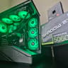 BLACK GAMING PC 1440p 5060ti 16GB RYZEN 5 7600x