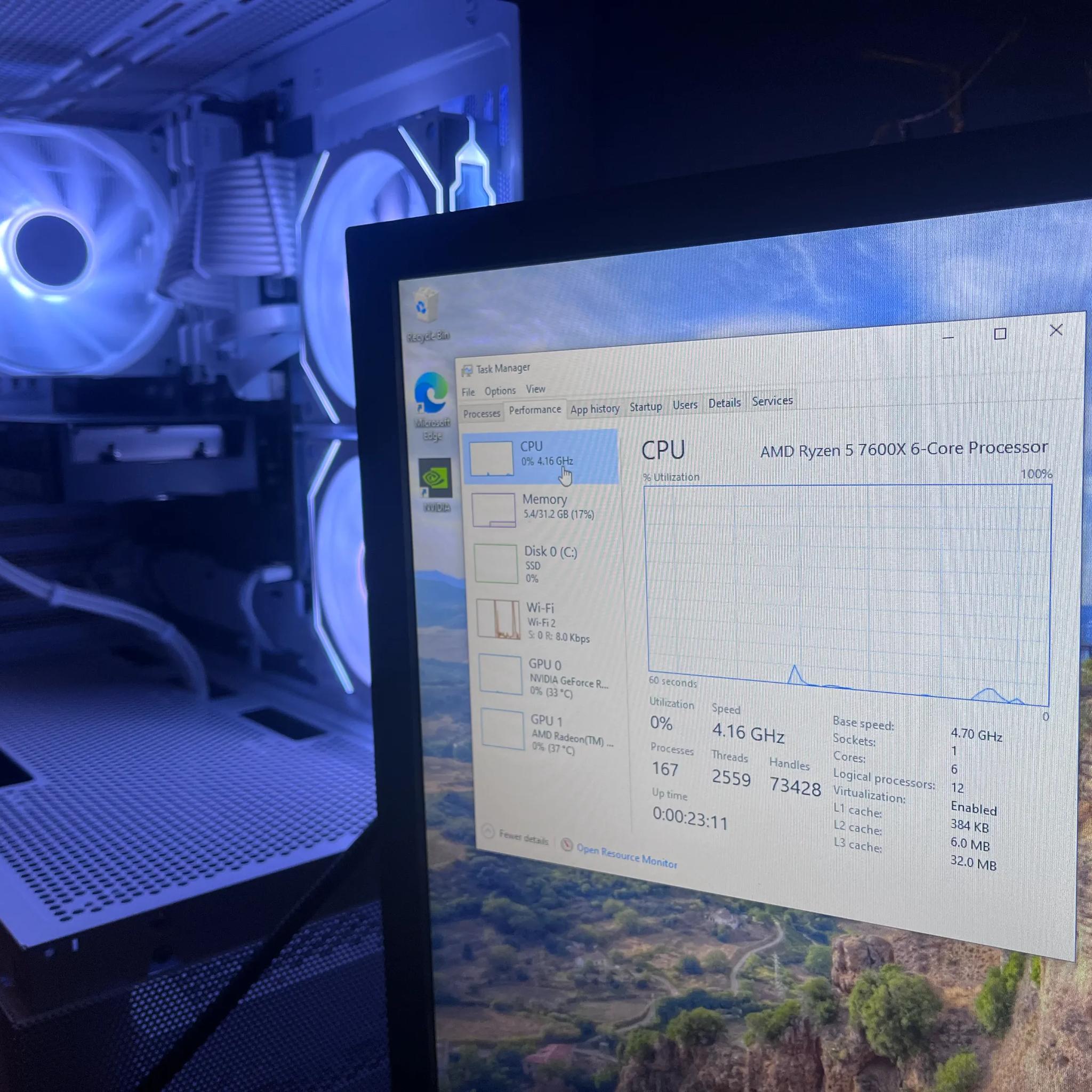 Amazing White 4060 Ti | Ryzen 5 7600x Gaming PC