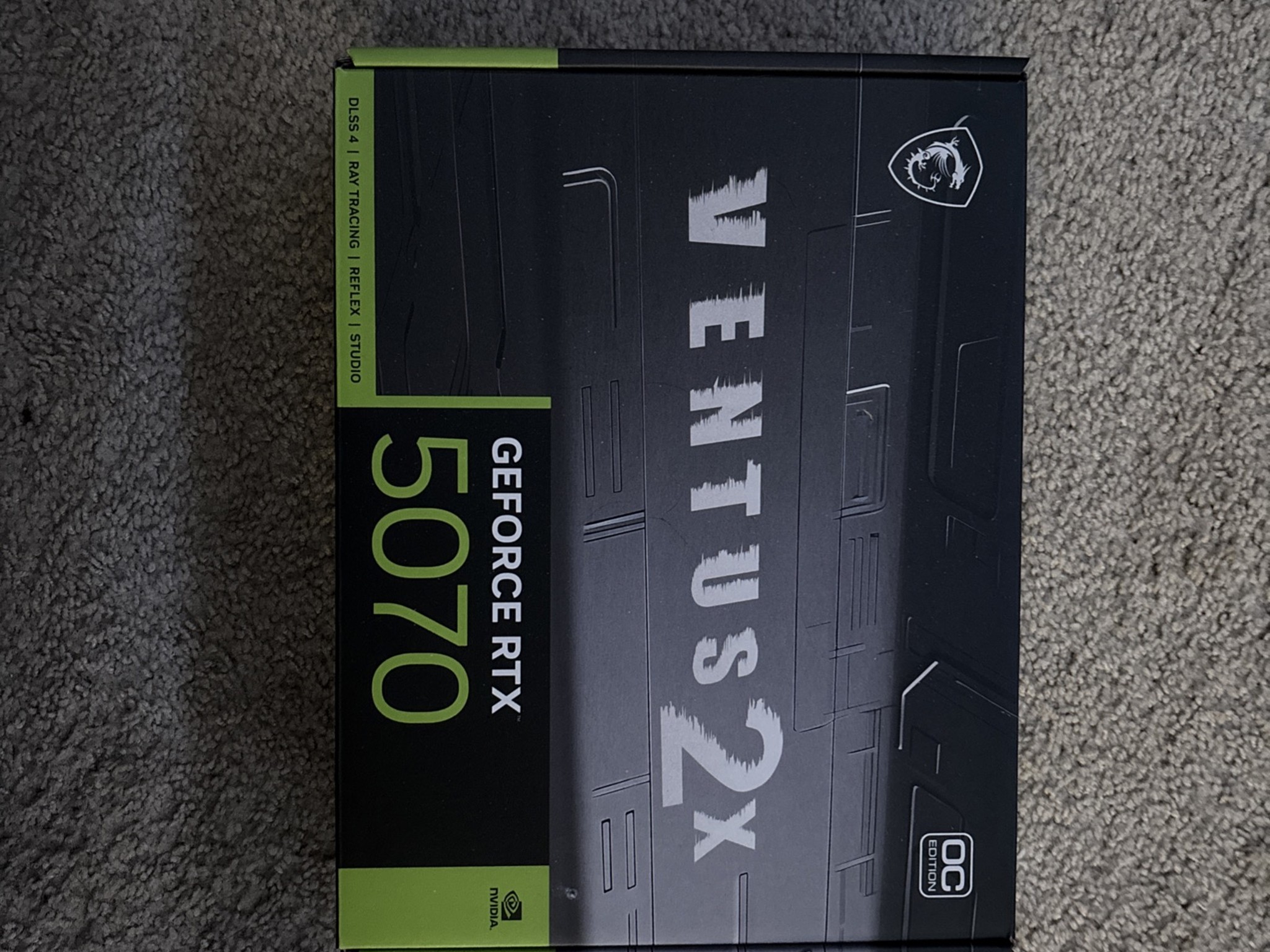 RTX 5070 12GB ventus 2x