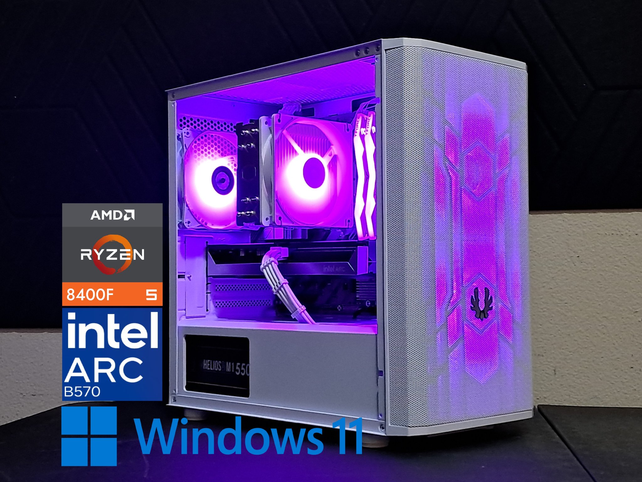 ⚔️1080p Ultra Slayer⚔️ Ryzen 5 8400F | Arc B570 | 16GB DDR5 | 1TB SSD | WiFi!