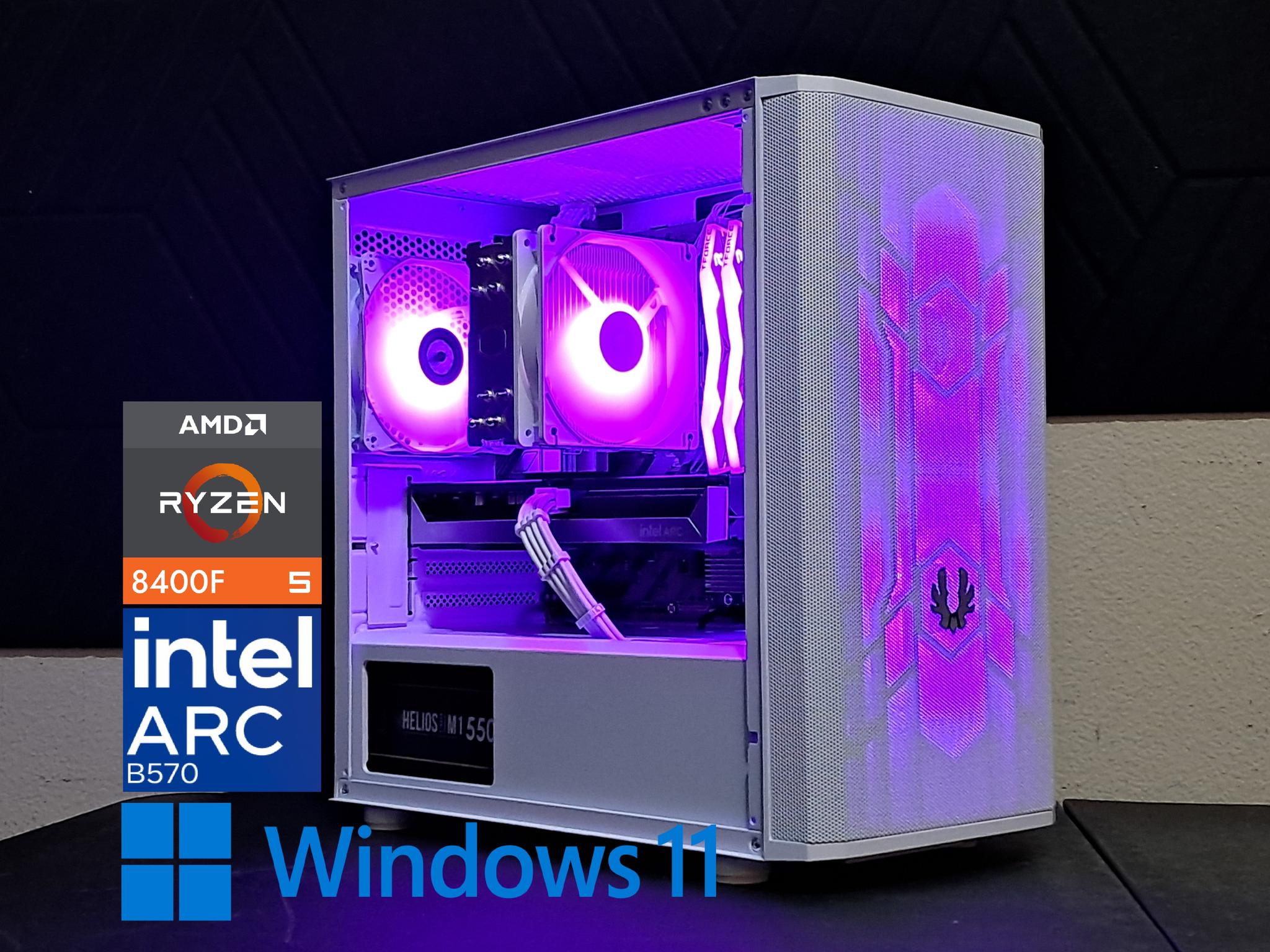⚔️1080p Ultra Slayer⚔️ Ryzen 5 8400F | Arc B570 | 16GB DDR5 | 1TB SSD | WiFi!