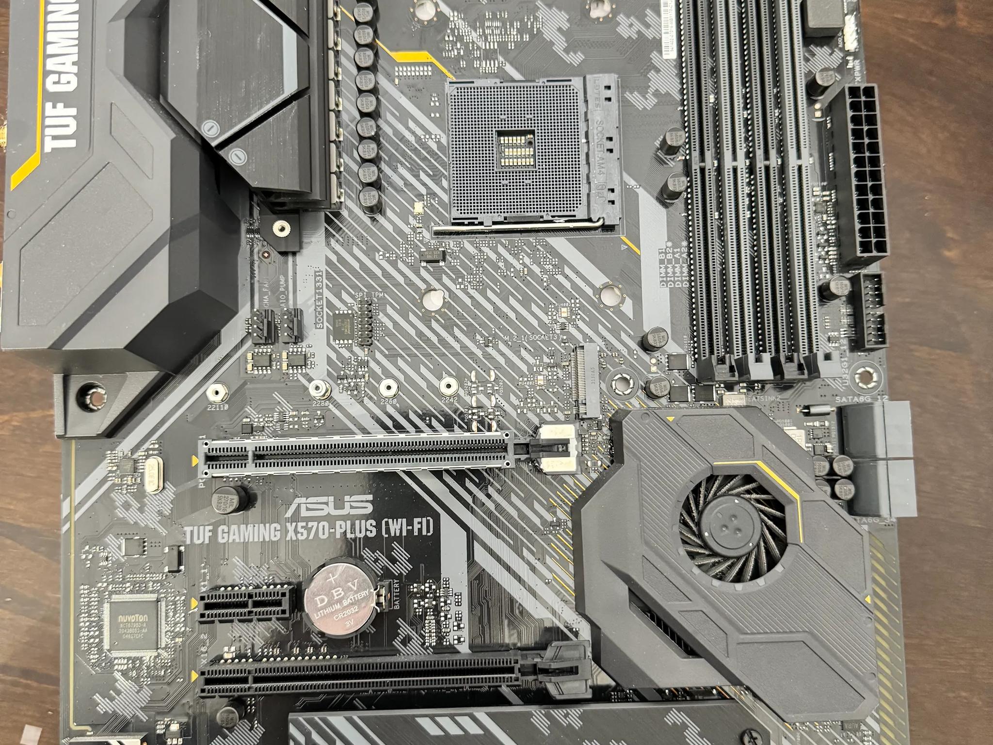 ASUS X570 TUF Gaming Plus (WIFI) AMD AM4 ATX Motherboard