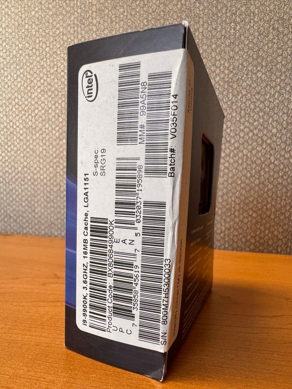 Intel Core i9-9900K 3.6GHz 8-Core CPU (BX80684I99900K) NEW Sealed LGA1151