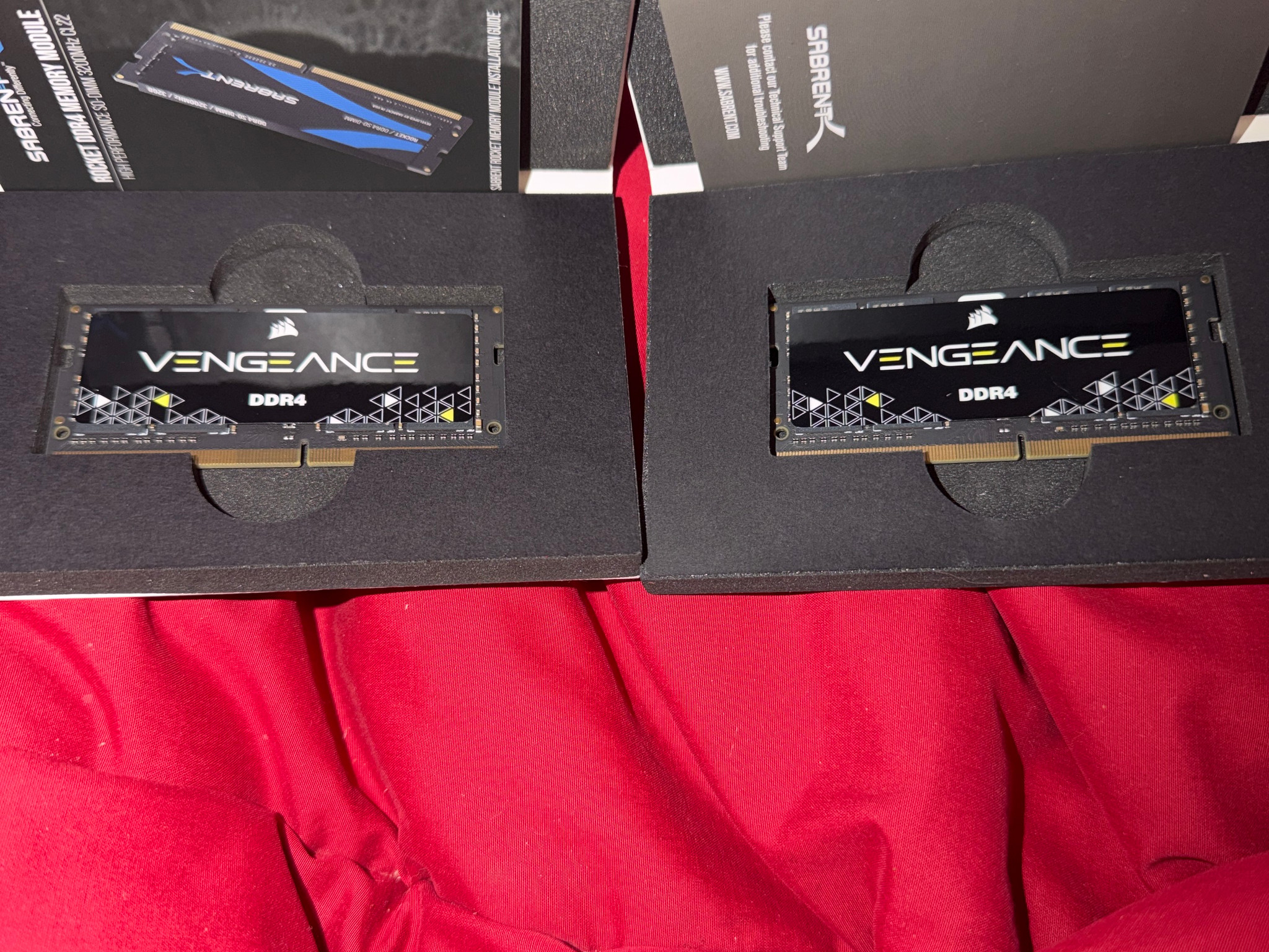Corsair Vengeance 64GB RAM DDR4 Sodimm 3200 dual channel kit