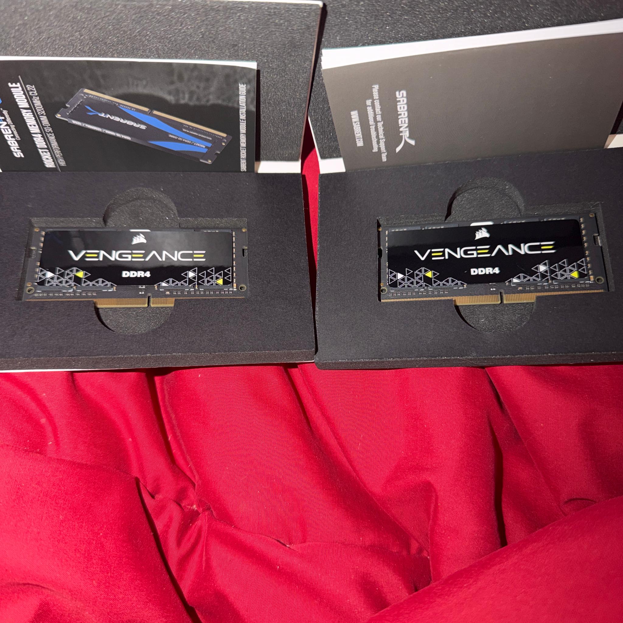 Corsair Vengeance 64GB RAM DDR4 Sodimm 3200 dual channel kit