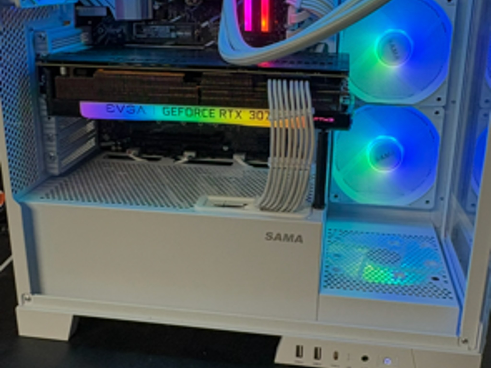 ⬜⬜GeForce RTX 3070 Custom Gaming PC - Core i5-12600K, 32GB DDR5 RAM, 500GB NVMe SSD