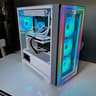 White Phantom | Custom Gaming PC | 3060 TI - R5 3600 - 16GB Ram - 512 SSD