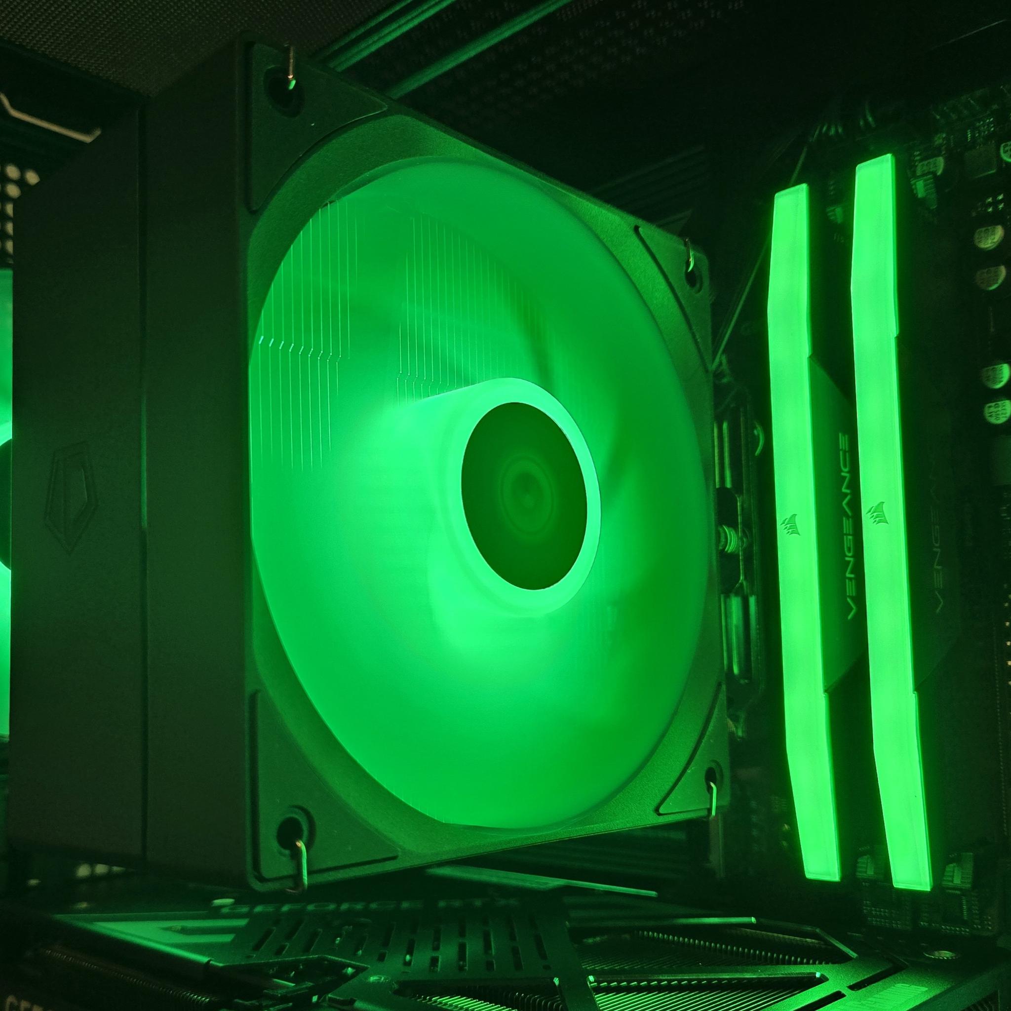 Dark Curve 1080p/1440p PC|Ryzen 5 7500F|RTX 5060TI 8GB|1TB NVME|16GB DDR5|Wifi/Bt|Win 11 Pro