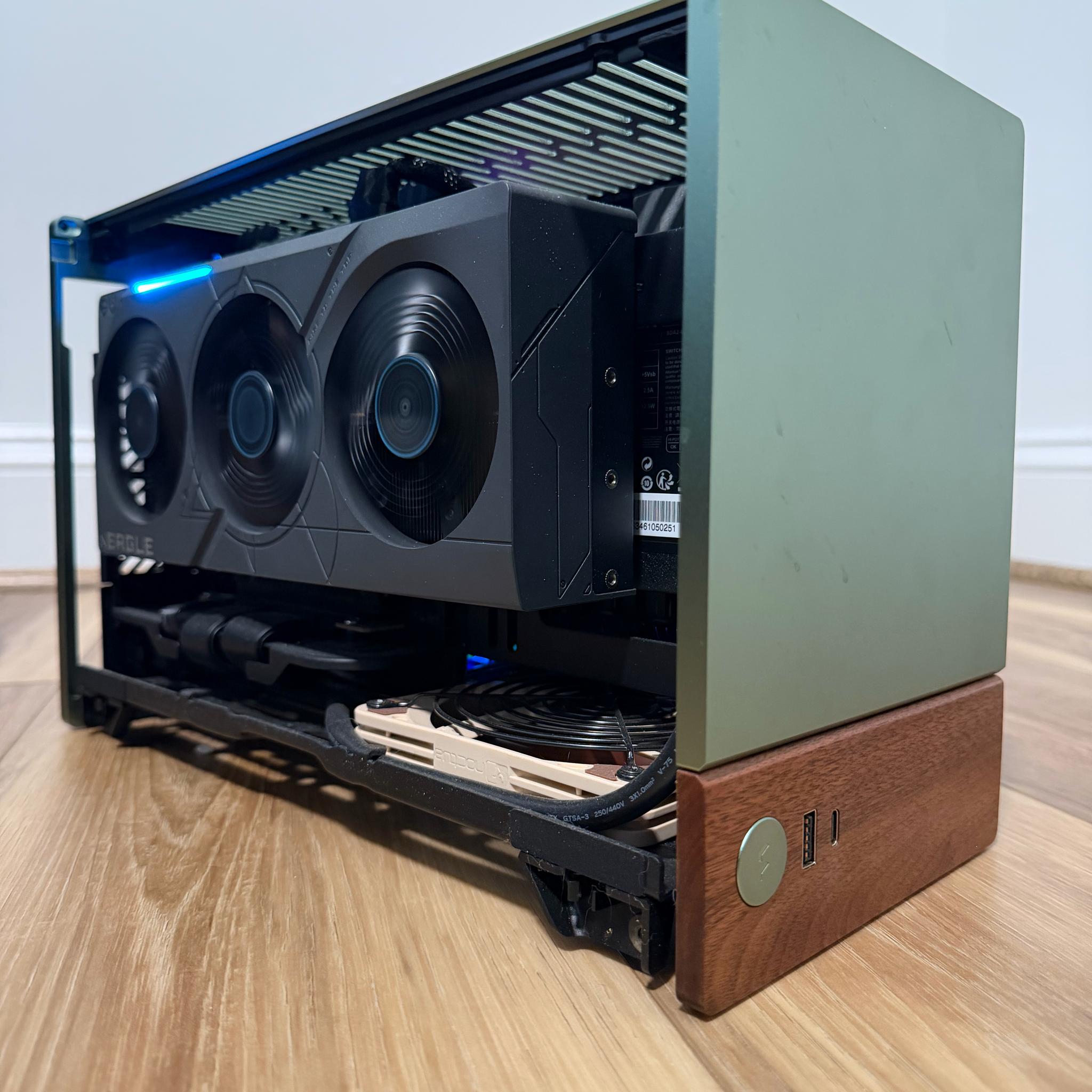 🩶🪵"Ironwood"🪵🩶| 1440p/4k Gaming | RTX 4070 Super | Intel i7 12700k | 32gb DDR5 | 2tb SSD | SFF