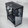 CyberPowerPC ATX PC Case with Tempered Glass and 4 RGB Fans