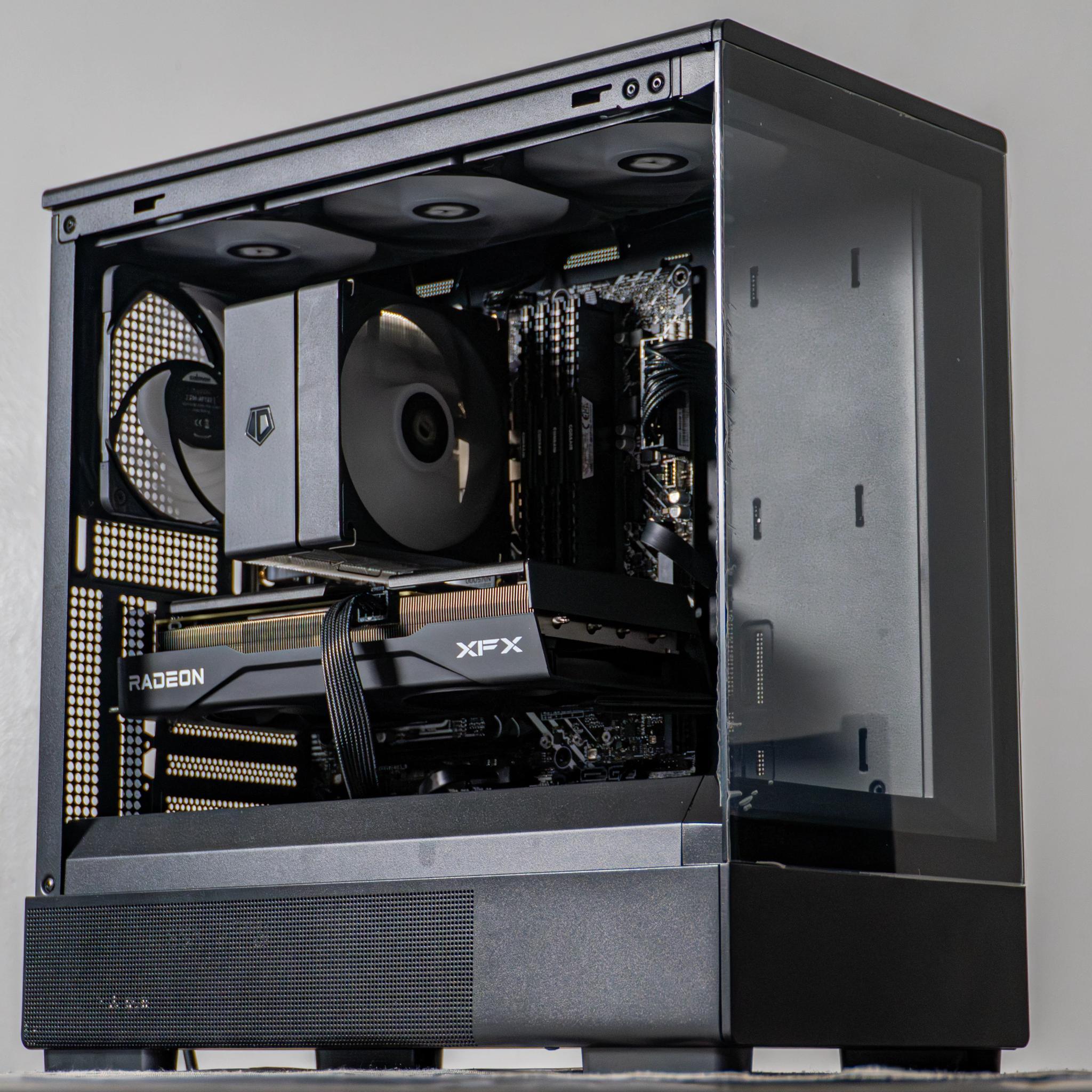RX 9060XT + i5-12400F Gaming PC | 32GB RAM DDR4 | 1TB NVMe Gen4