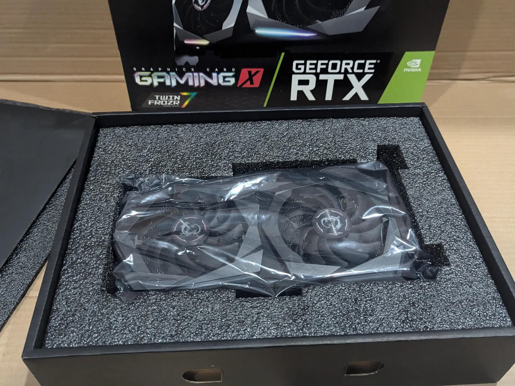 MSI RTX 2060 Super, light use, near perfect