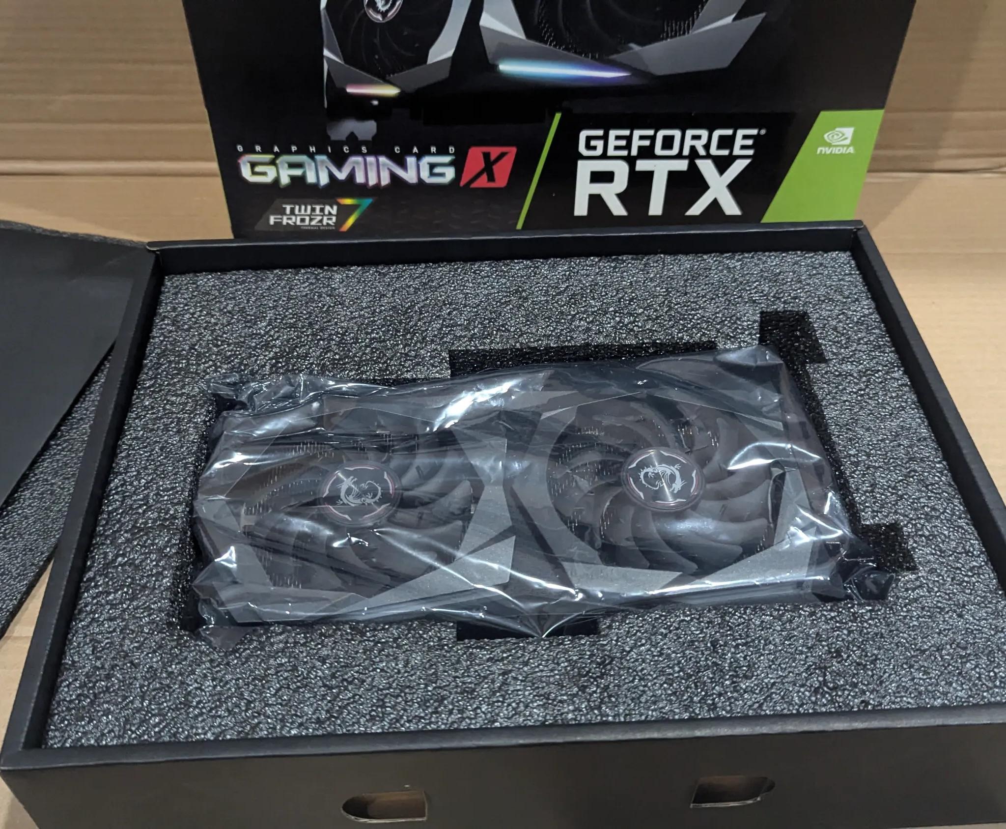 MSI RTX 2060 Super, light use, near perfect