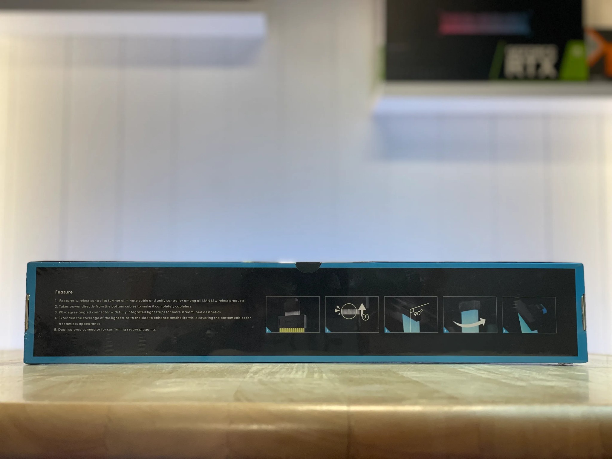 Brand New Sealed! Lian Li Strimer Wireless 16 Pin - ARGB GPU Extension Cable