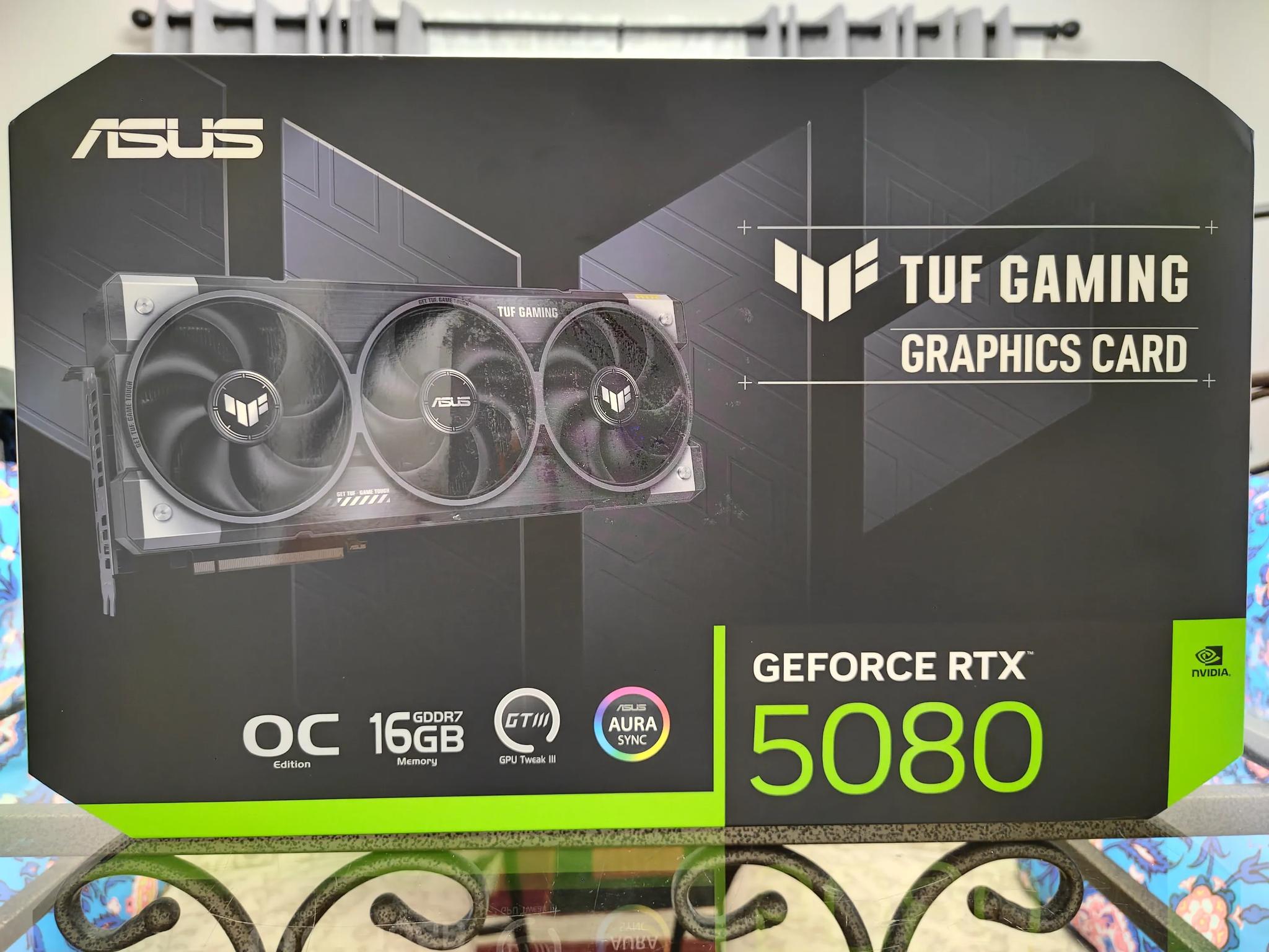 GET IT WHILE IT'S HOT! ASUS TUF GAMING GEFORCE RTX 5080