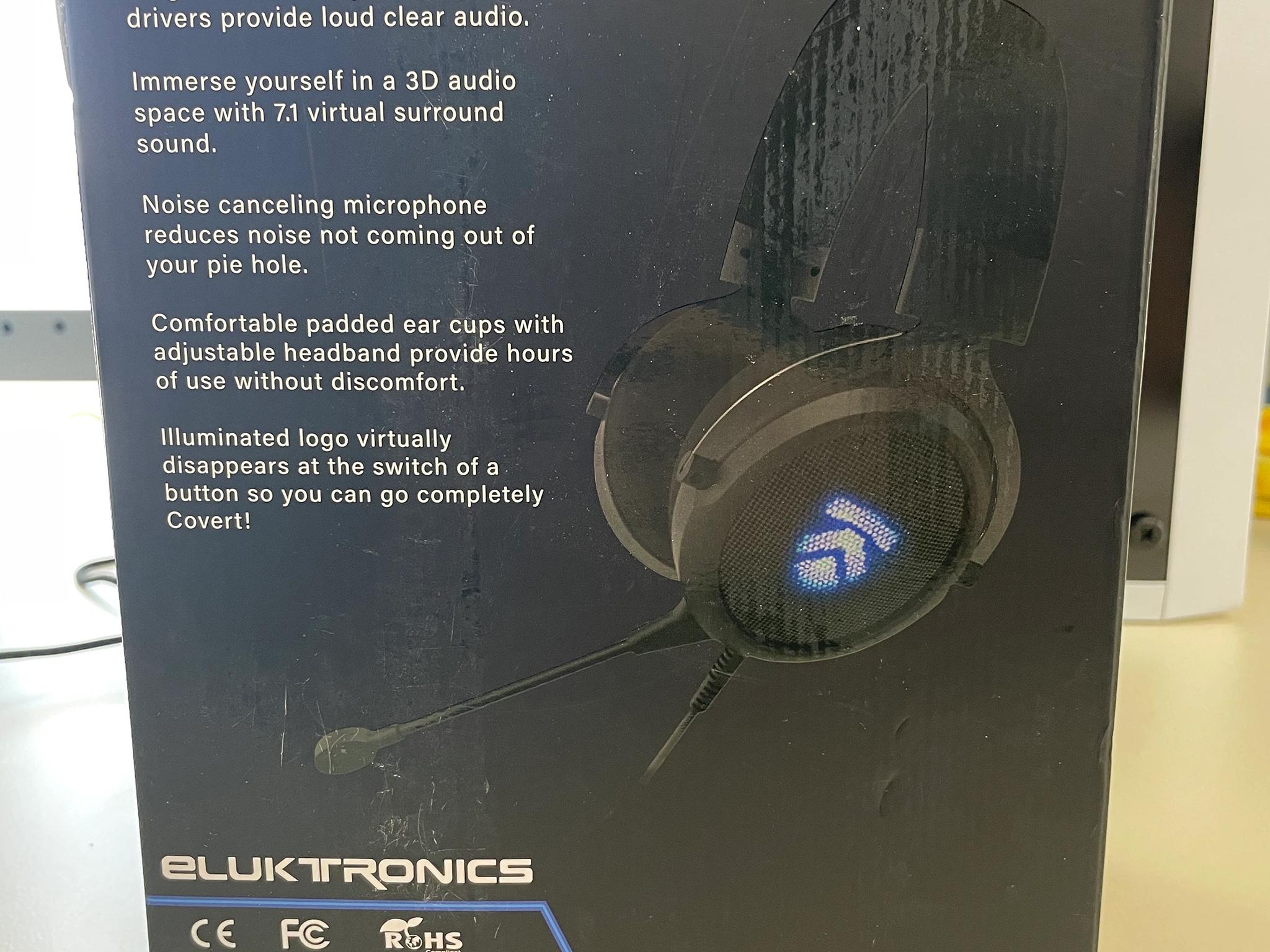 Eluktronics Wired Gaming Headset