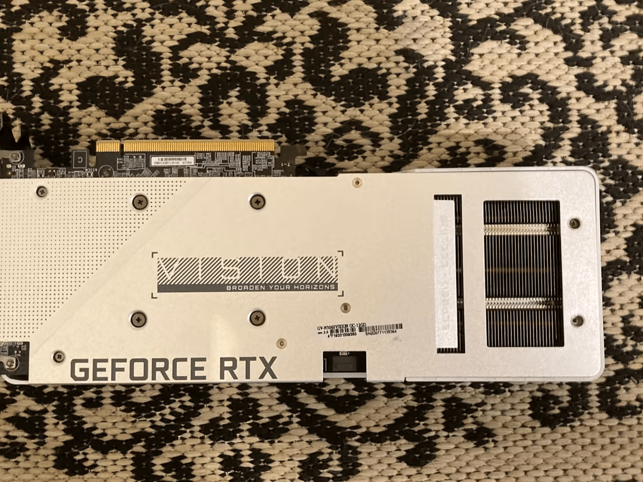 Nvidia Rtx Gigabyte 3060 Vision 12GB 