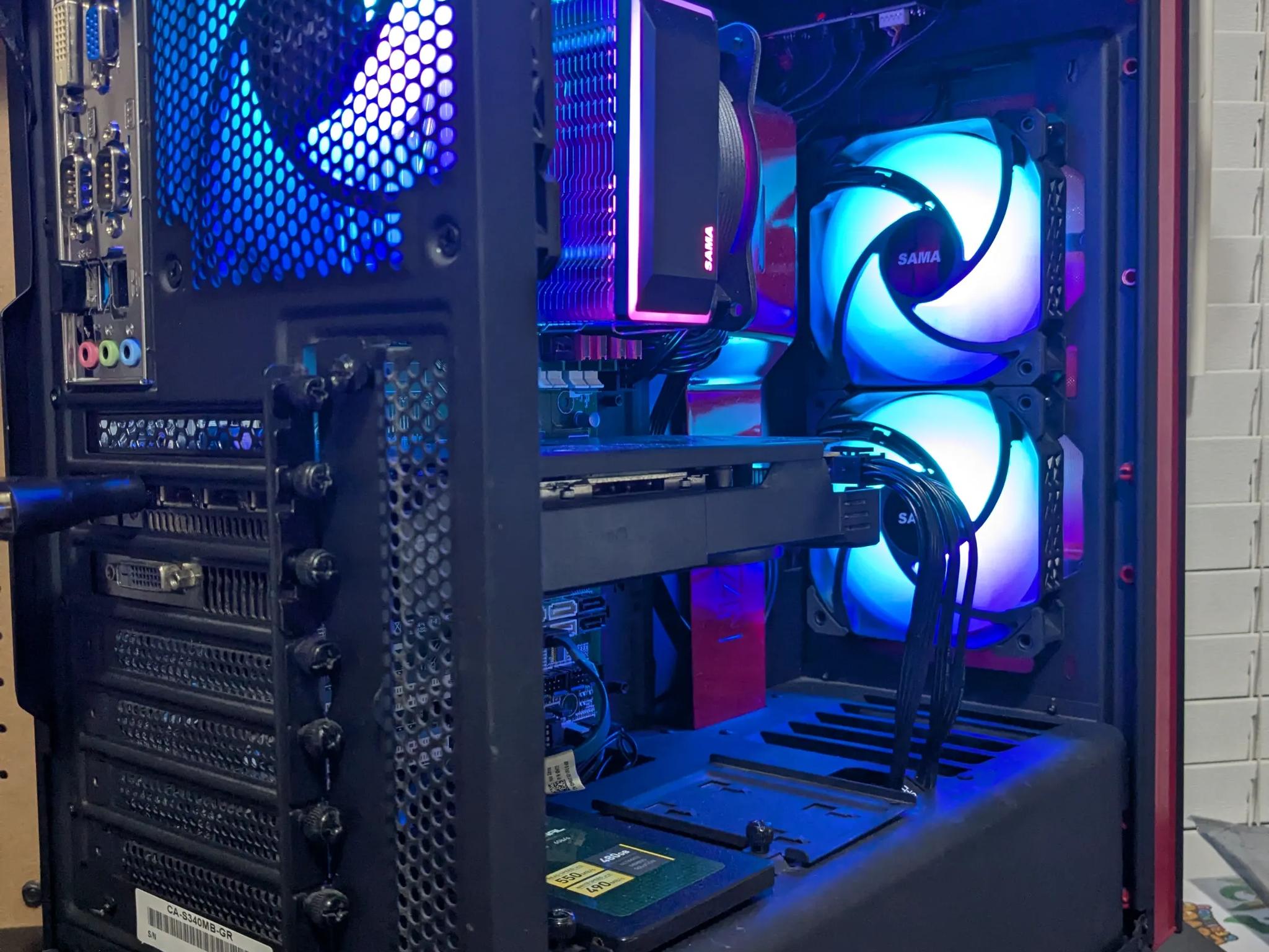 120 FPS Fortnite | 180 Day Warranty | i5 4590, 16GB RAM, 512GB SSD, RX 570 8GB, RGB, Win10, Wifi