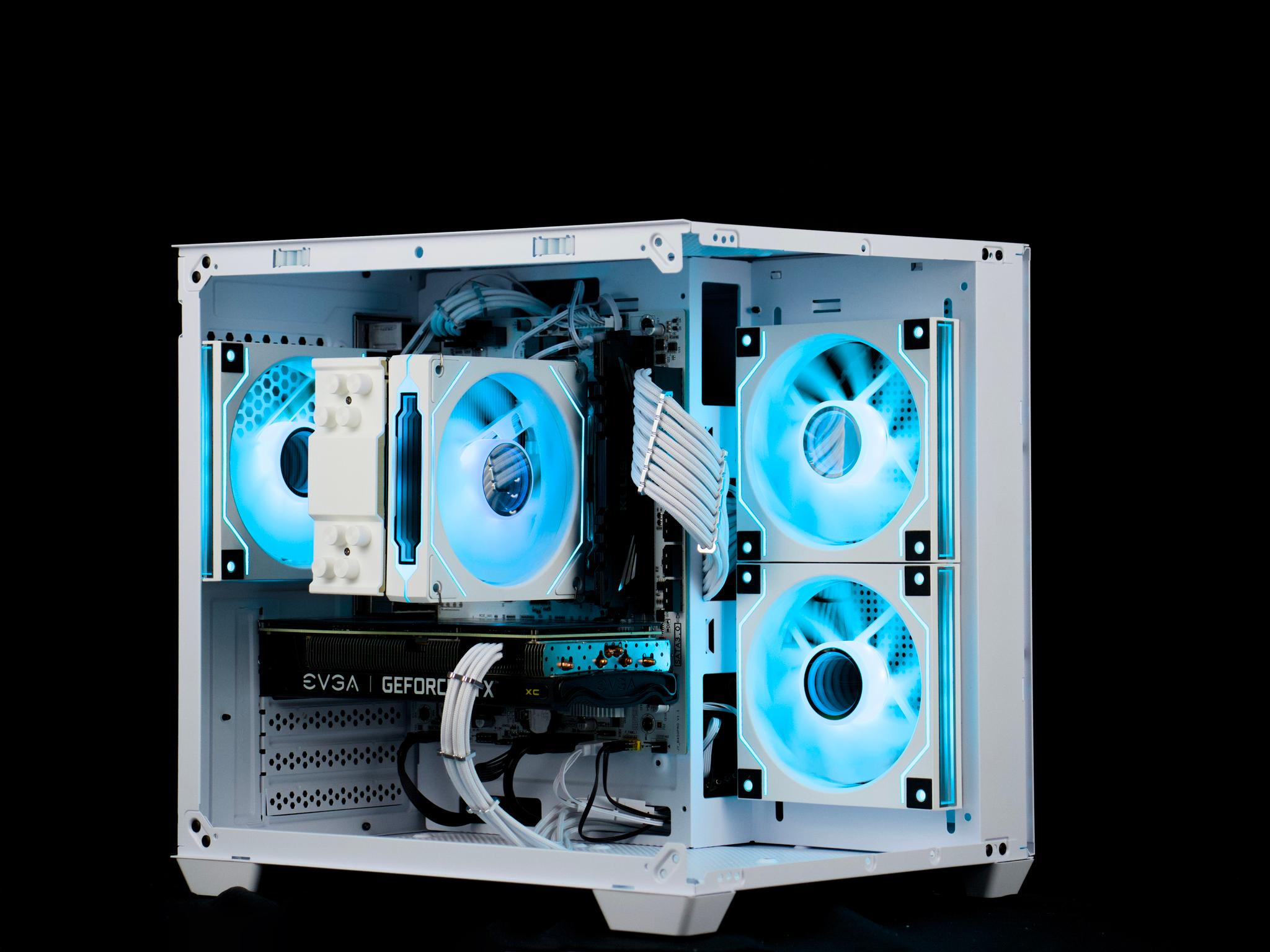🧊❄️🧊 White Gaming PC – RTX 3060 TI , Ryzen 5 3600, 16GB RAM, 960GB SSD - WiFi, BlueTooth🧊❄️🧊