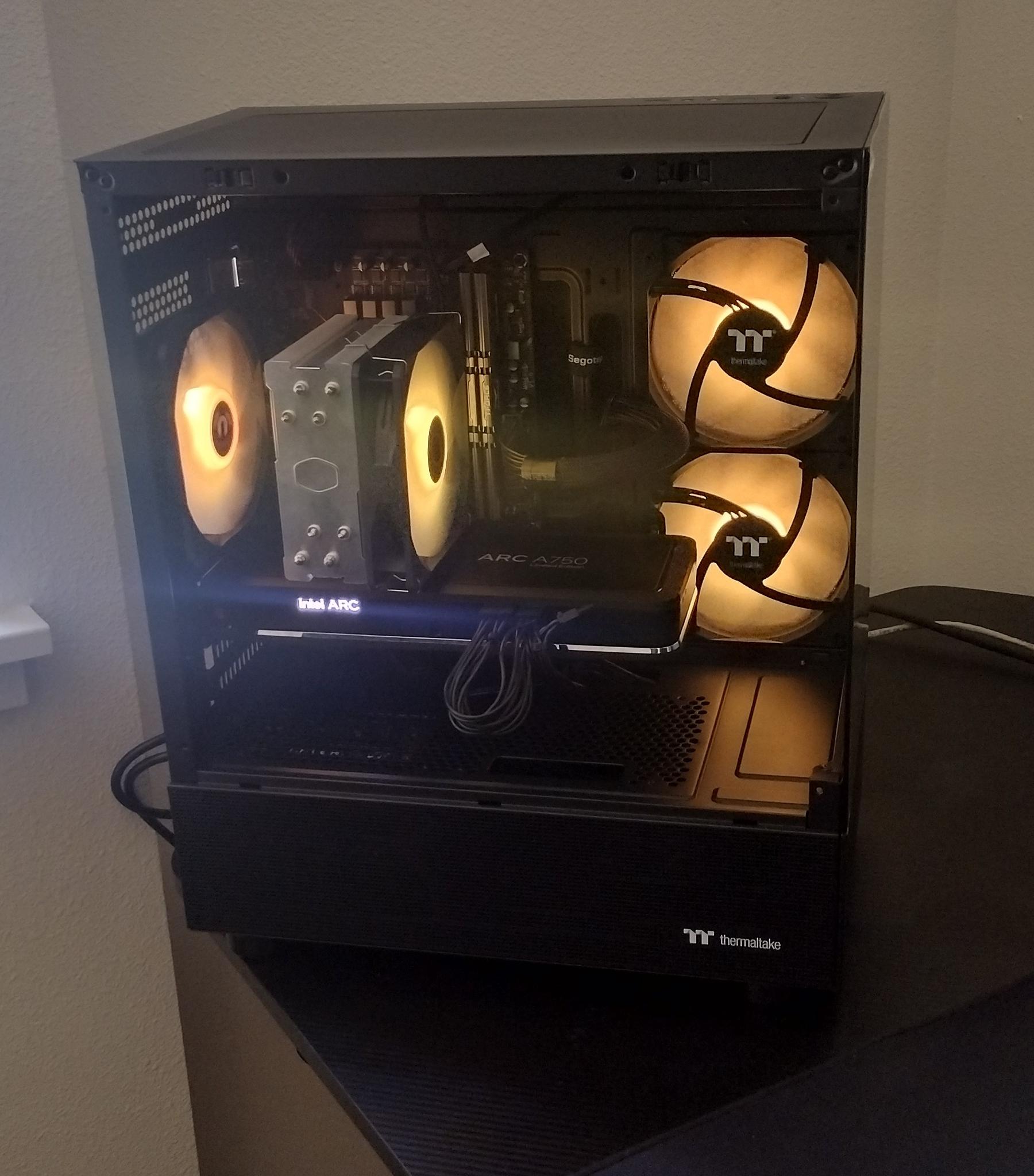 Budget Gaming PC, Limited Edition INTEL ARC A750, Intel i5 12400F, 16 GB RAM, 1 TB, Wifi, Bluetooth