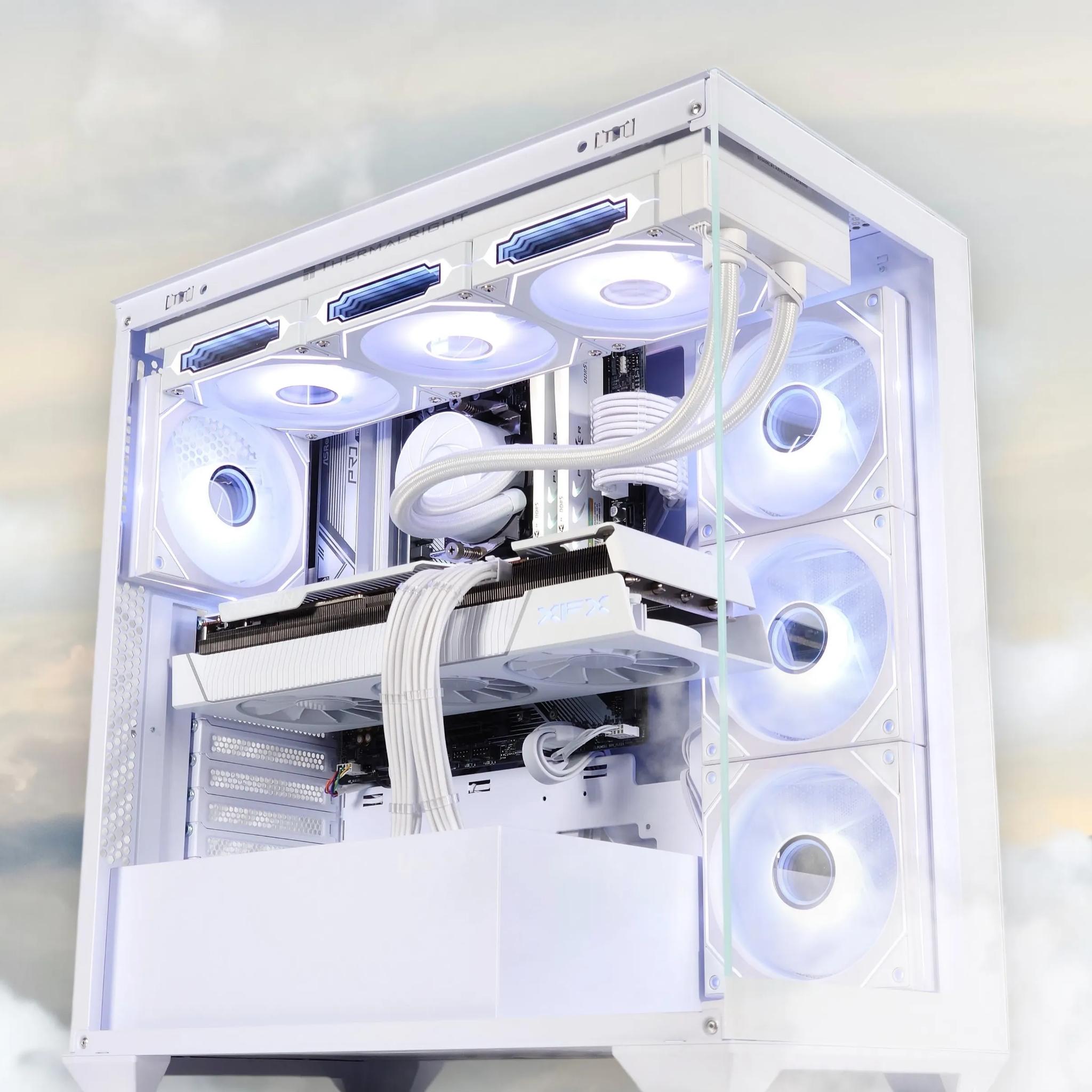 ☆Polaris❄️Liquid Cooled Gaming PC❄️AMD RX 7800 XT 16GB❄️AMD Ryzen 7 8700F❄️32GB DDR5❄️1TB SSD