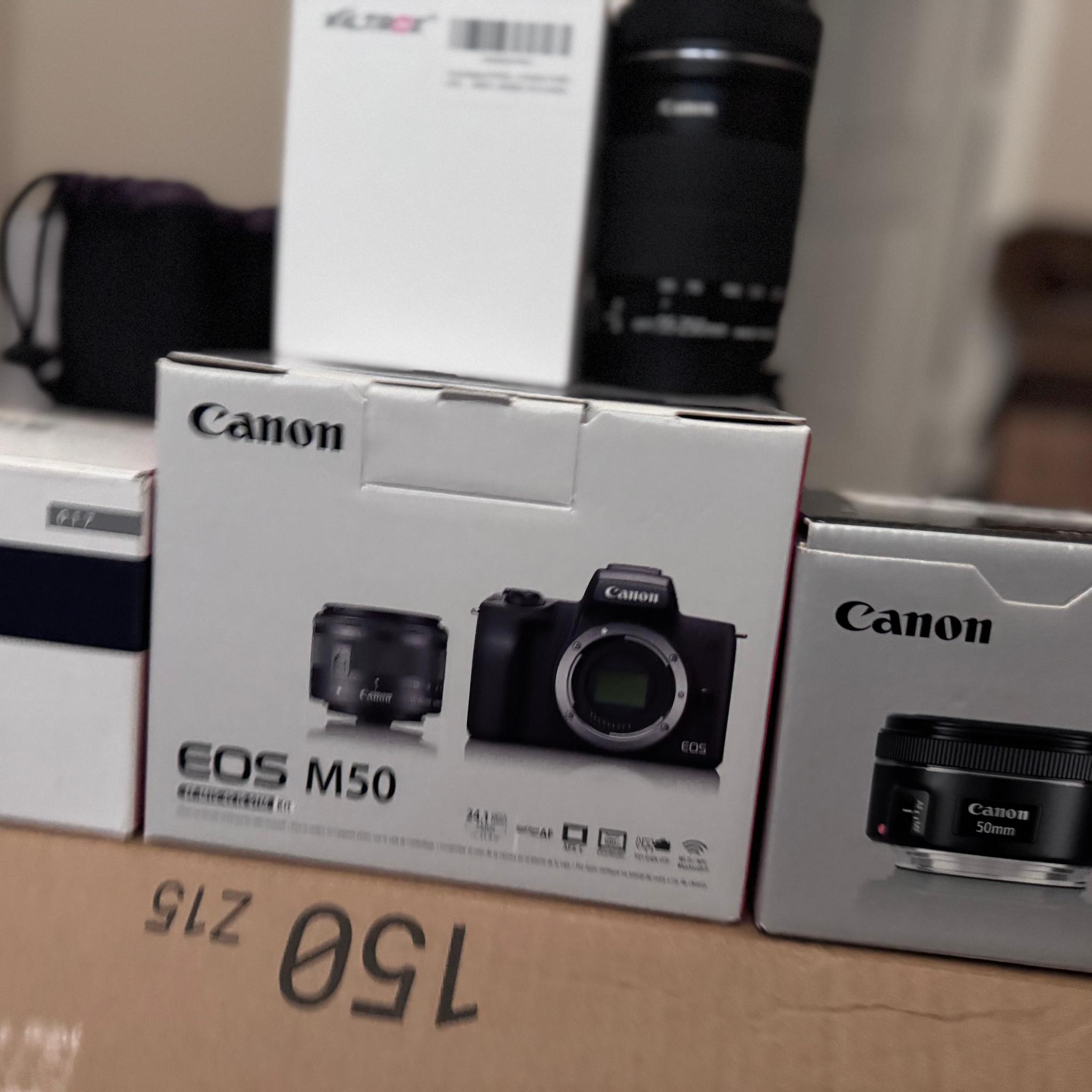 Canon EOS M50 Complete Creator Bundle – Ready to Shoot