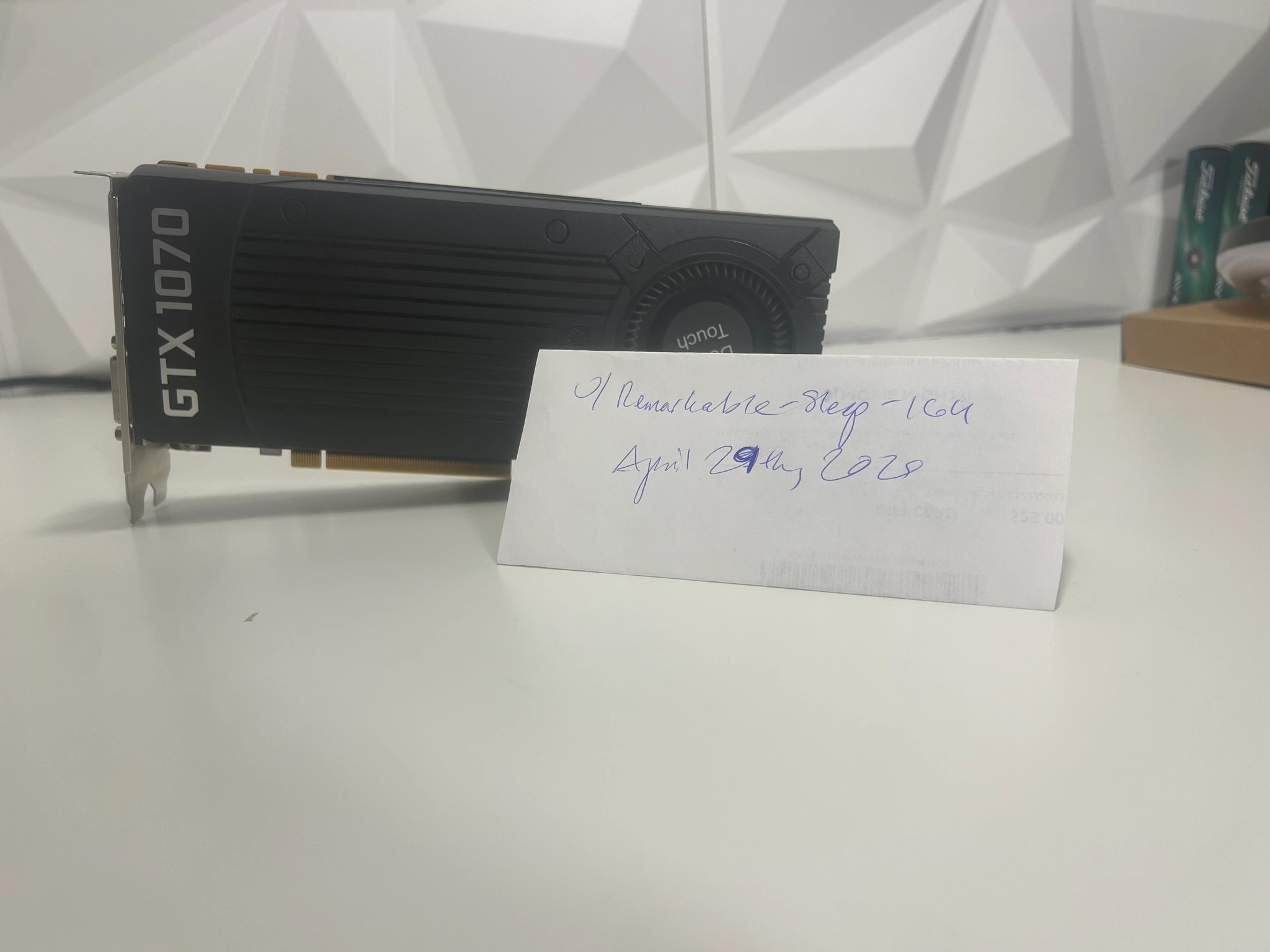 HP GTX 1070 8G GDDR5