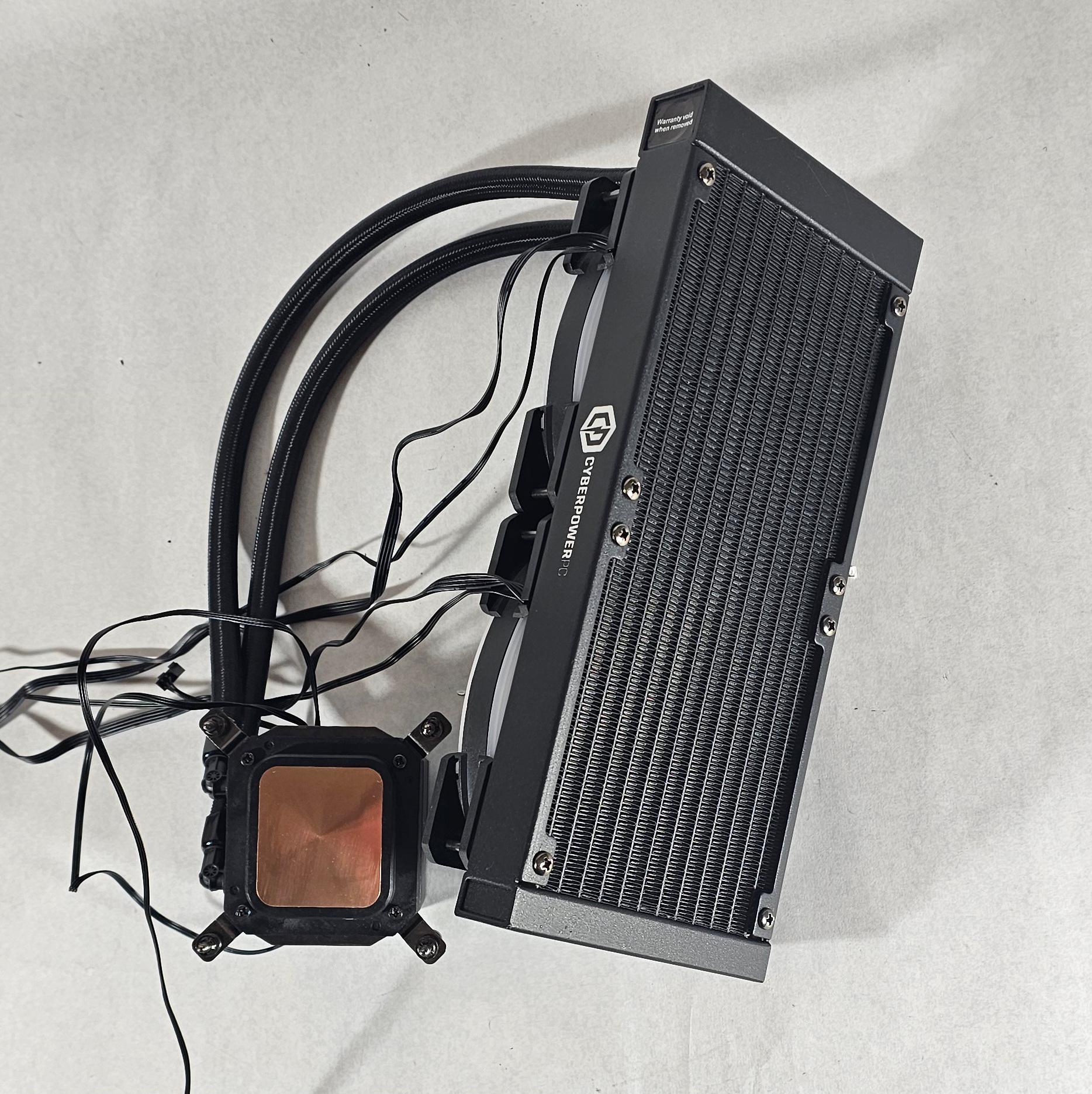 240mm AIO RGB LGA1700 Cyberpower Liquid CPU Cooler