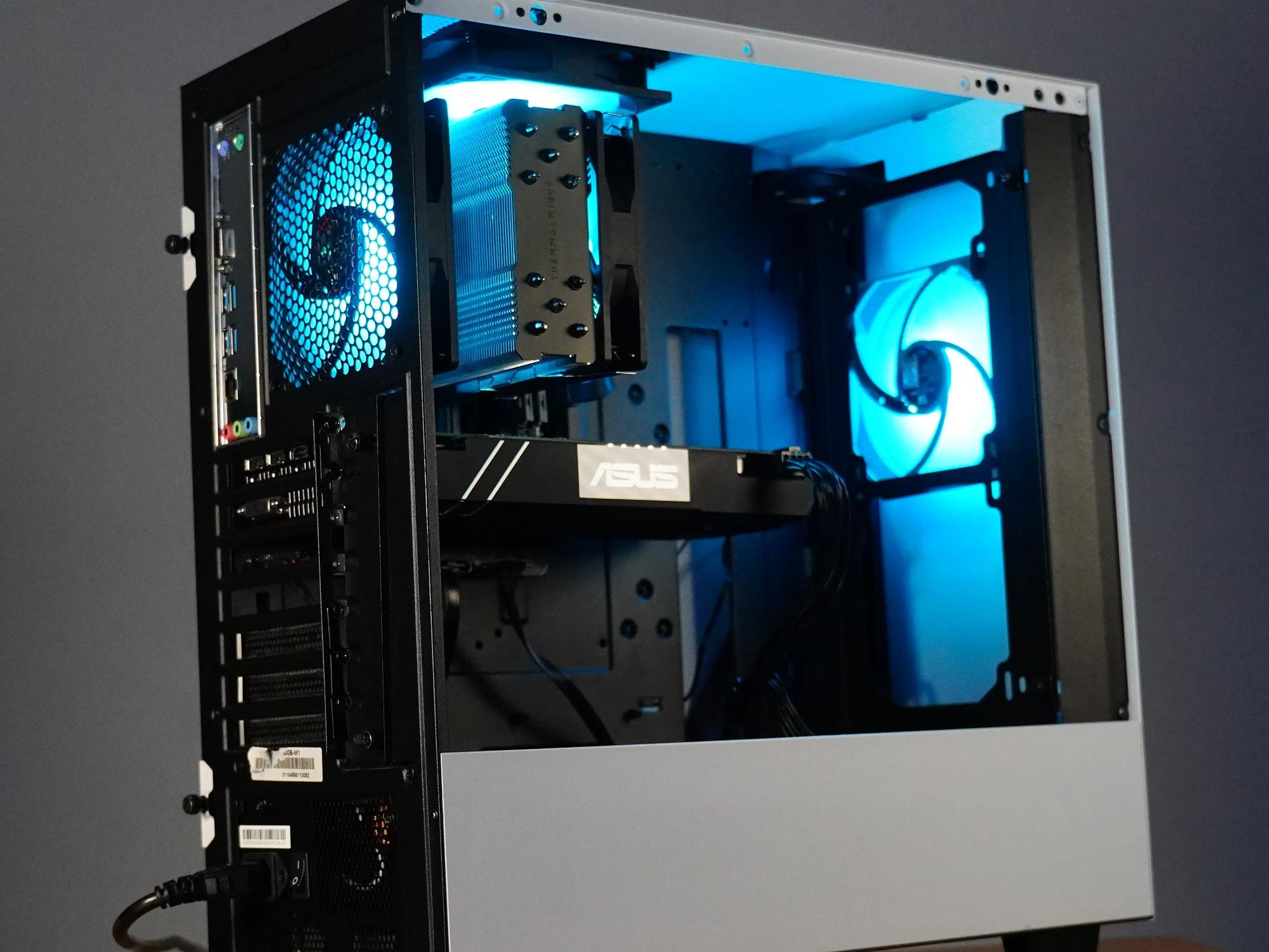 GTX 1080 + Ryzen 2600 Custom Gaming PC! ARGB!