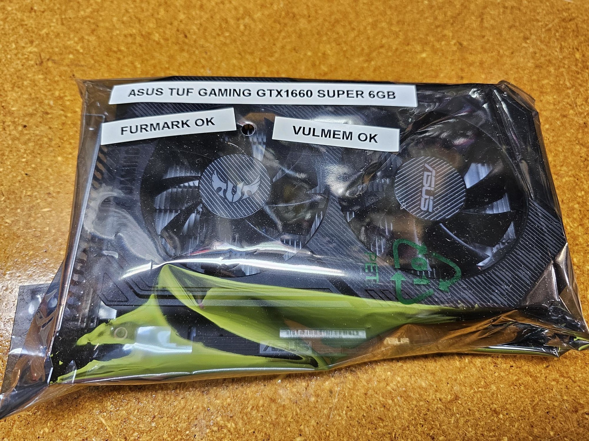 ASUS TUF Gaming GTX1660 Super 6GB