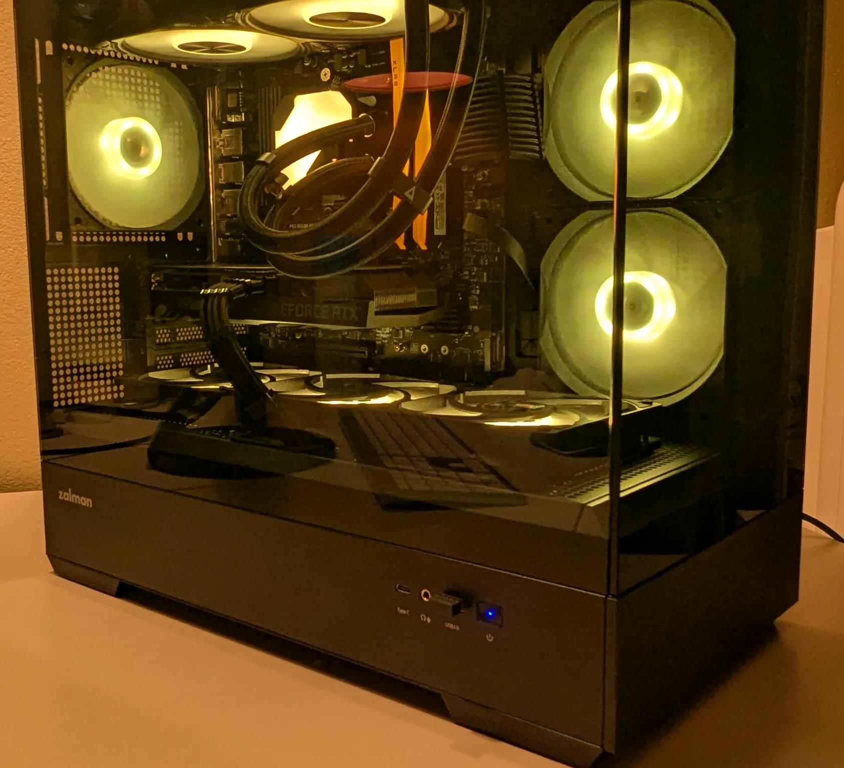 |RTX 3060 12GB| RYZEN 5600X| 16GB DDR4| 1TB M.2 SSD|240MM AIO|WIFI| 8 ARGB FANS| WIN 11 PRO