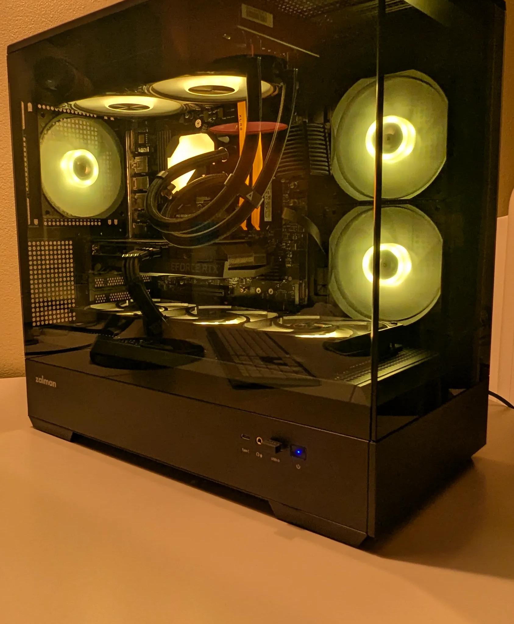 |RTX 3060 12GB| RYZEN 5600X| 16GB DDR4| 1TB M.2 SSD|240MM AIO|WIFI| 8 ARGB FANS| WIN 11 PRO