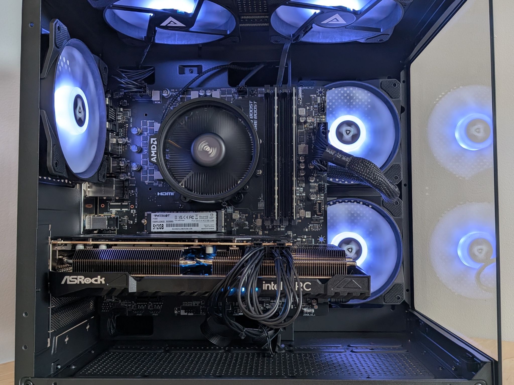 Echelon Vector Gaming PC | Ryzen 5 5500 | Intel ARC A750 | 16GB DDR4 | 512GB SSD