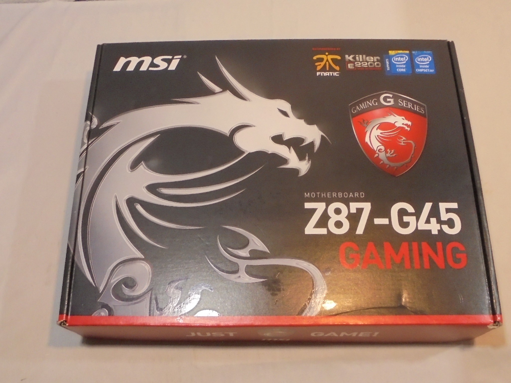 MSI-Z87 G45-Gaming/Intel I-7/16GB Gaming combo In Original Box