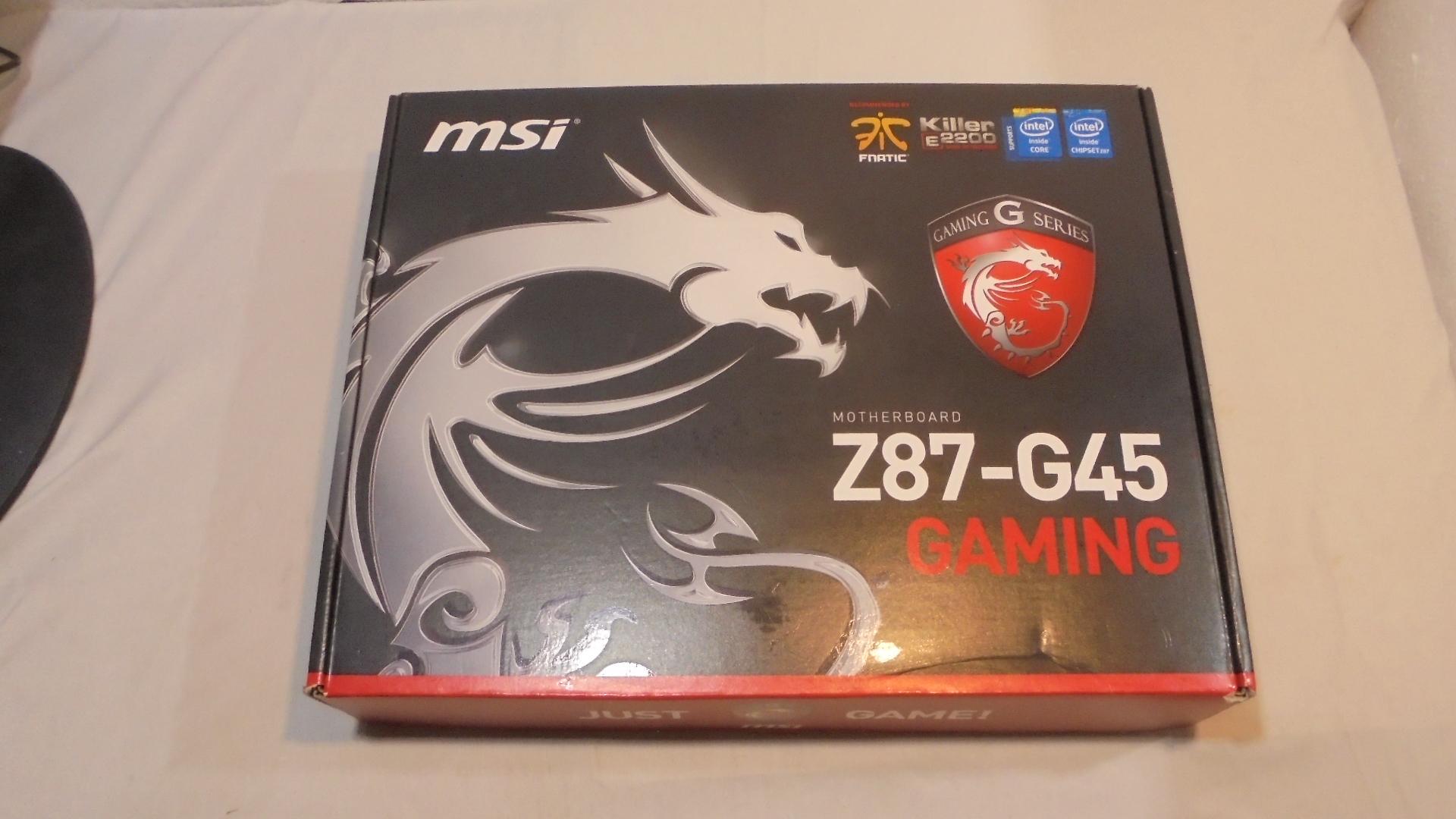MSI-Z87 G45-Gaming/Intel I-7/16GB Gaming combo In Original Box