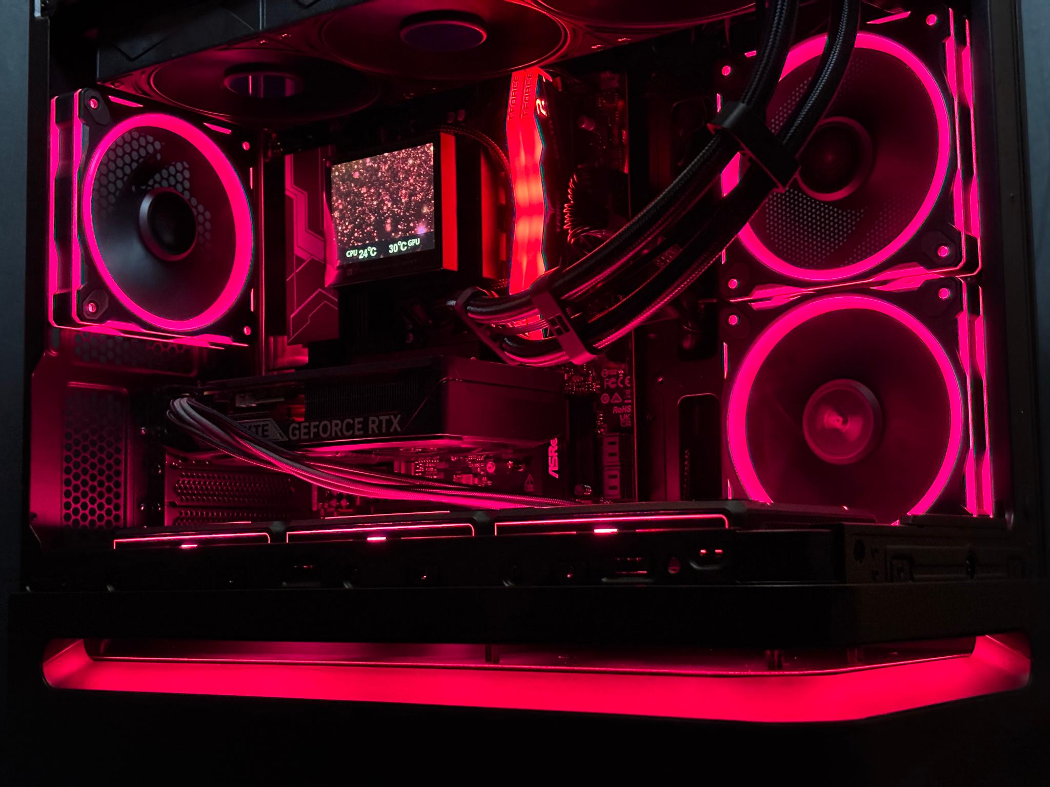 💙TRON PC💙 RTX 5060 | Ryzen 7600X | 16gb DDR5 | 1 TB M.2 SSD