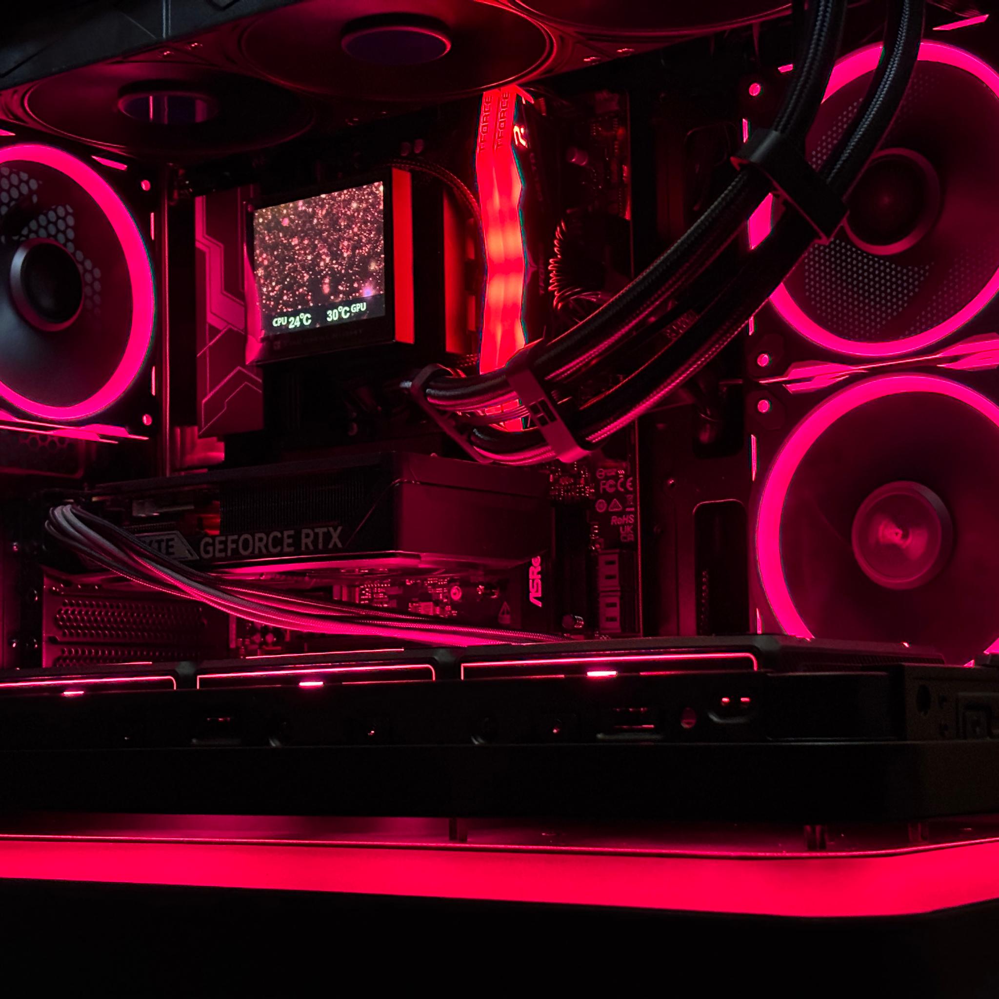 💙TRON PC💙 RTX 5060 | Ryzen 7600X | 16gb DDR5 | 1 TB M.2 SSD
