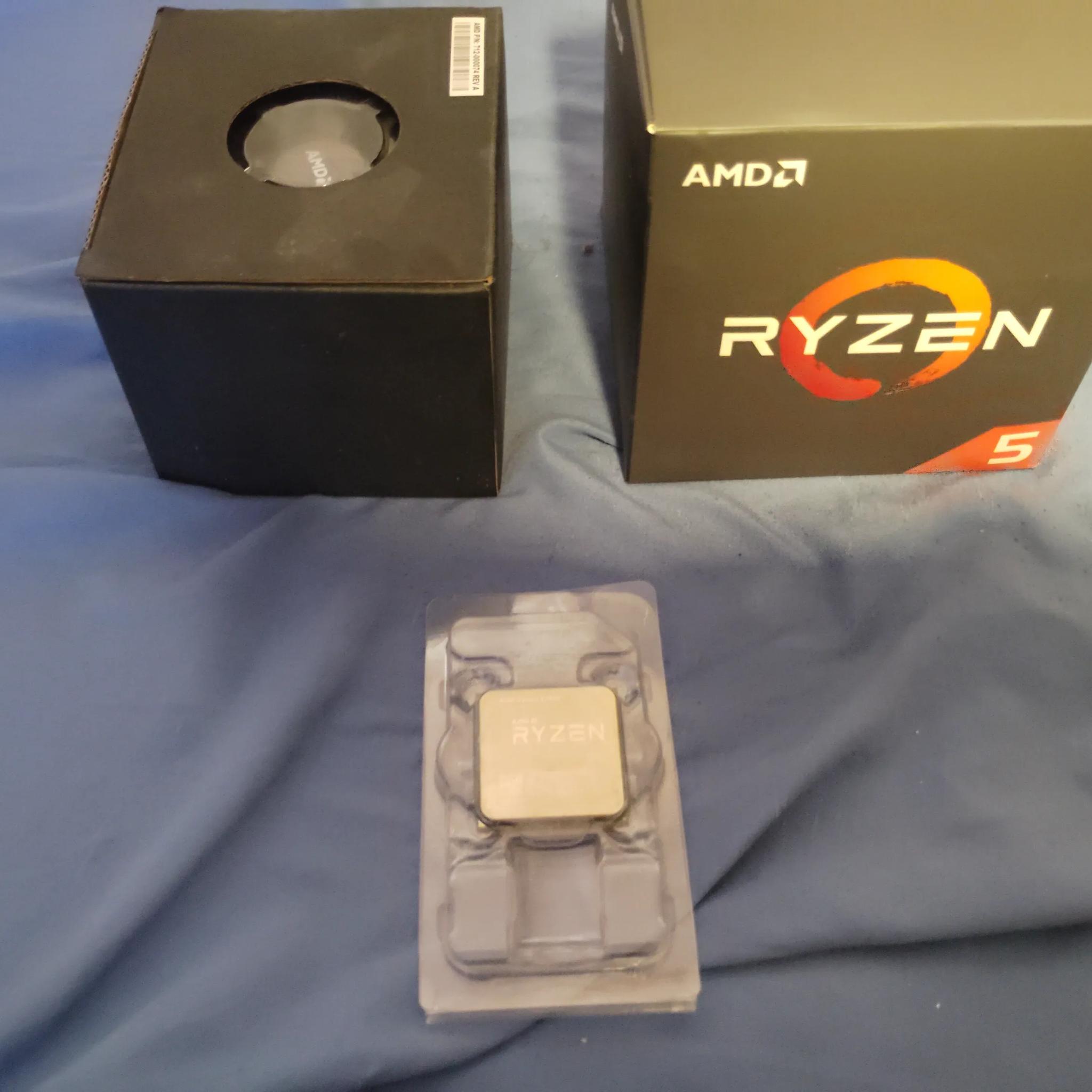 Ryzen 5 1600 CPU + Fan (Complete in Box!)