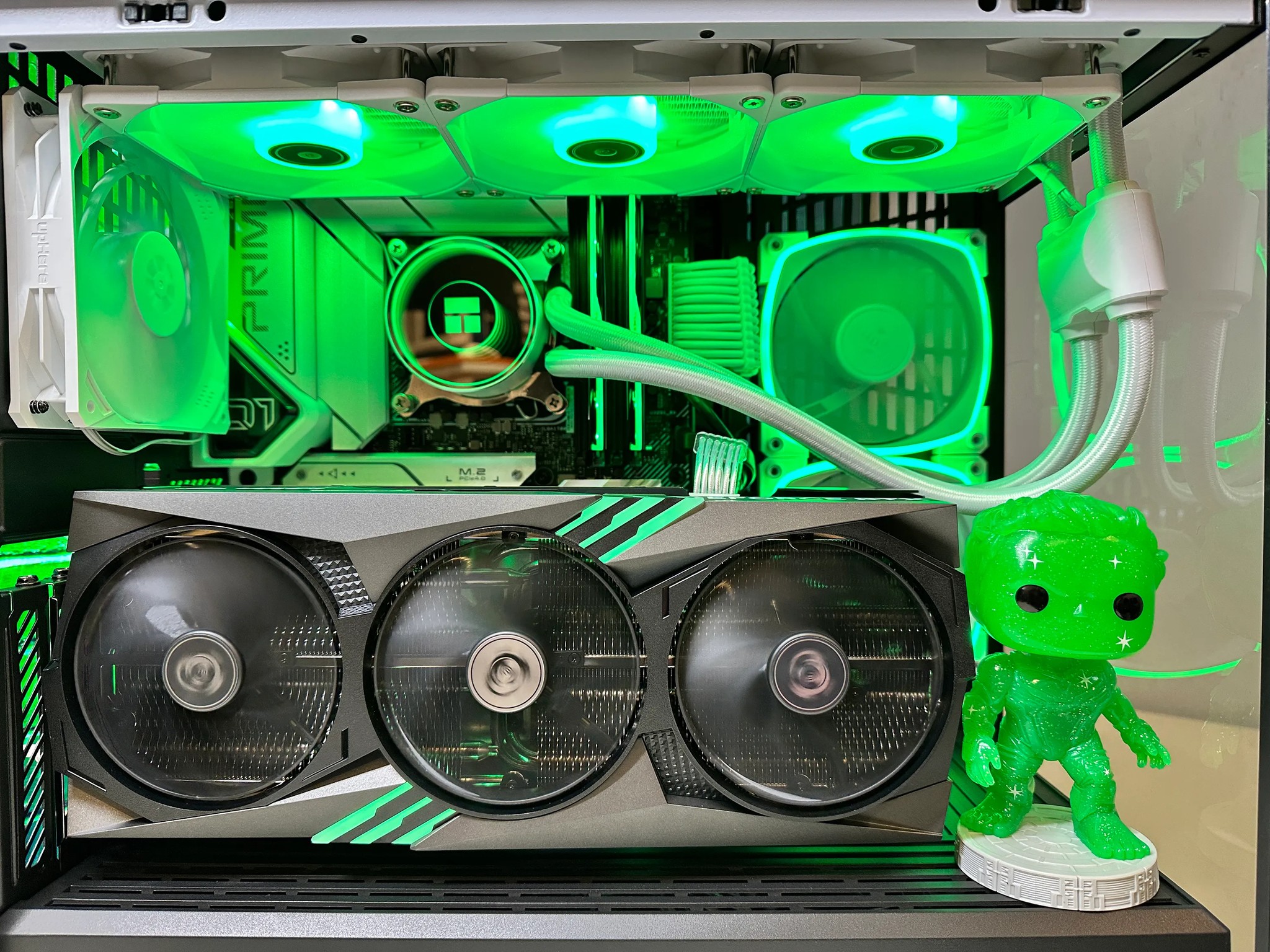 💚💚Green Team Gaming PC💚💚-Nvidia RTX 4090 24GB-Intel i9 12900K 16Core-64GB DDR5 RAM-2TB NVME