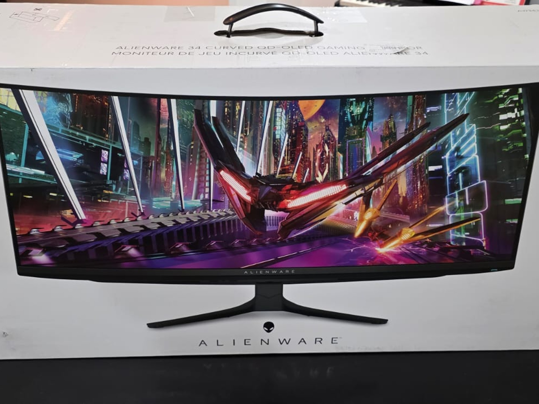 Alienware - AW3423DWF 34" QD-OLED Curved 165Hz .1-ms Ultrawide