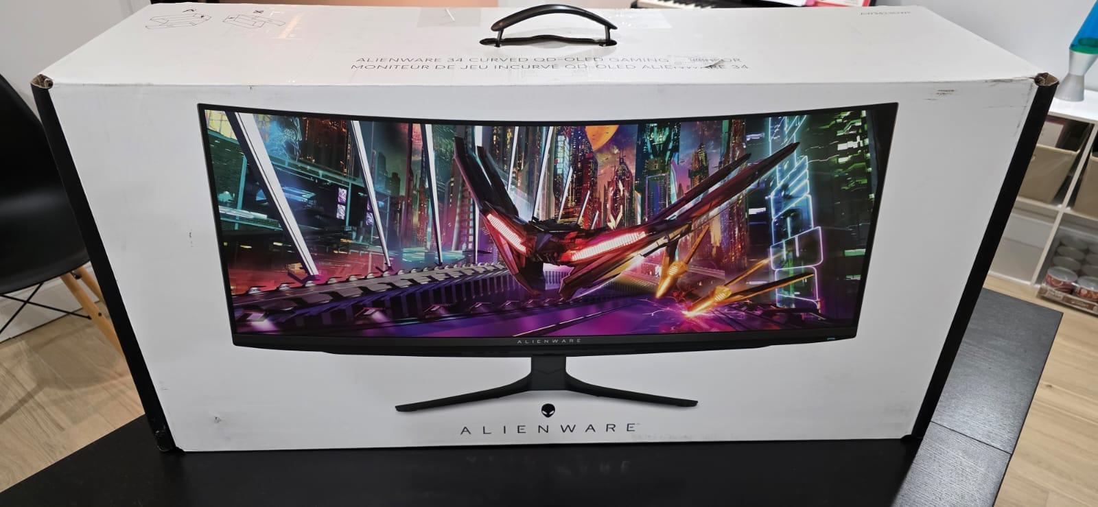 Alienware - AW3423DWF 34" QD-OLED Curved 165Hz .1-ms Ultrawide