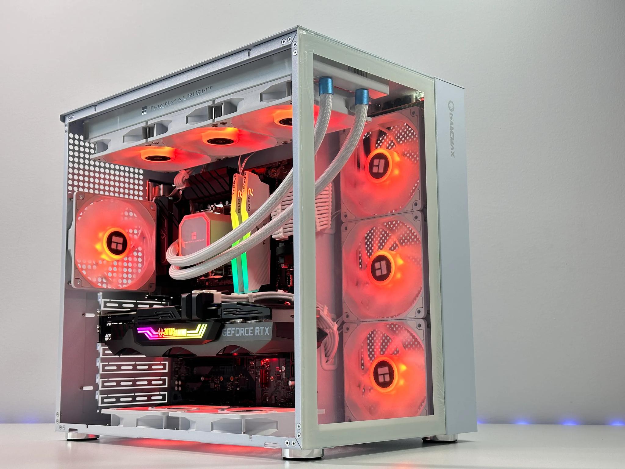 🫗4k Liquid Cooled Gaming PC🫗 Nvidia RTX 3080 10GB❄️Intel 12600KF 10Cores❄️32GB DDR4❄️1TB NVME