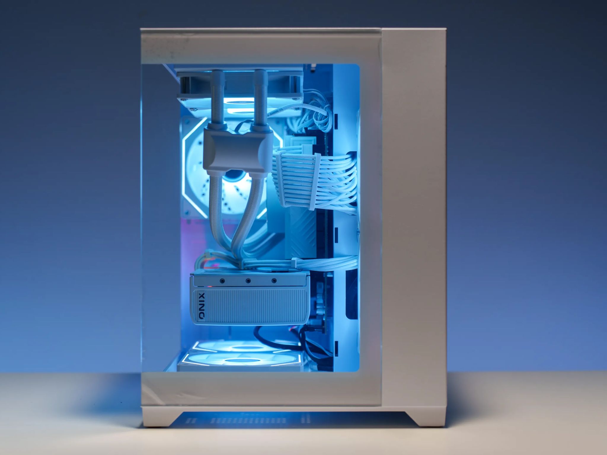 Pure White Gaming PC | Intel Arc B580 | Ryzen 5 5600x | 32GB DDR4 | 1TB m.2