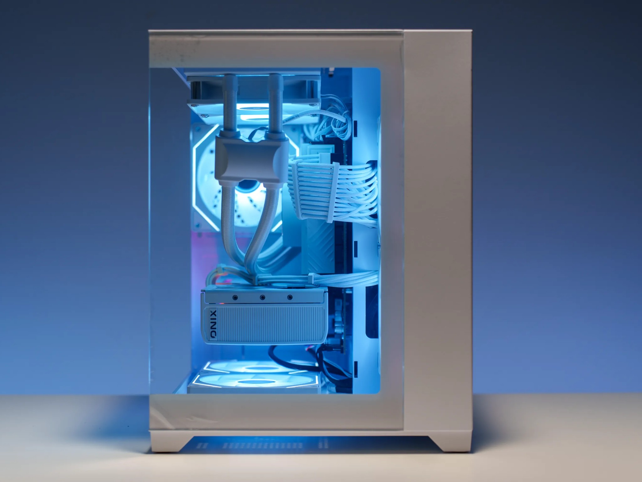 Pure White Gaming PC | Intel Arc B580 | Ryzen 5 5600x | 32GB DDR4 | 1TB m.2