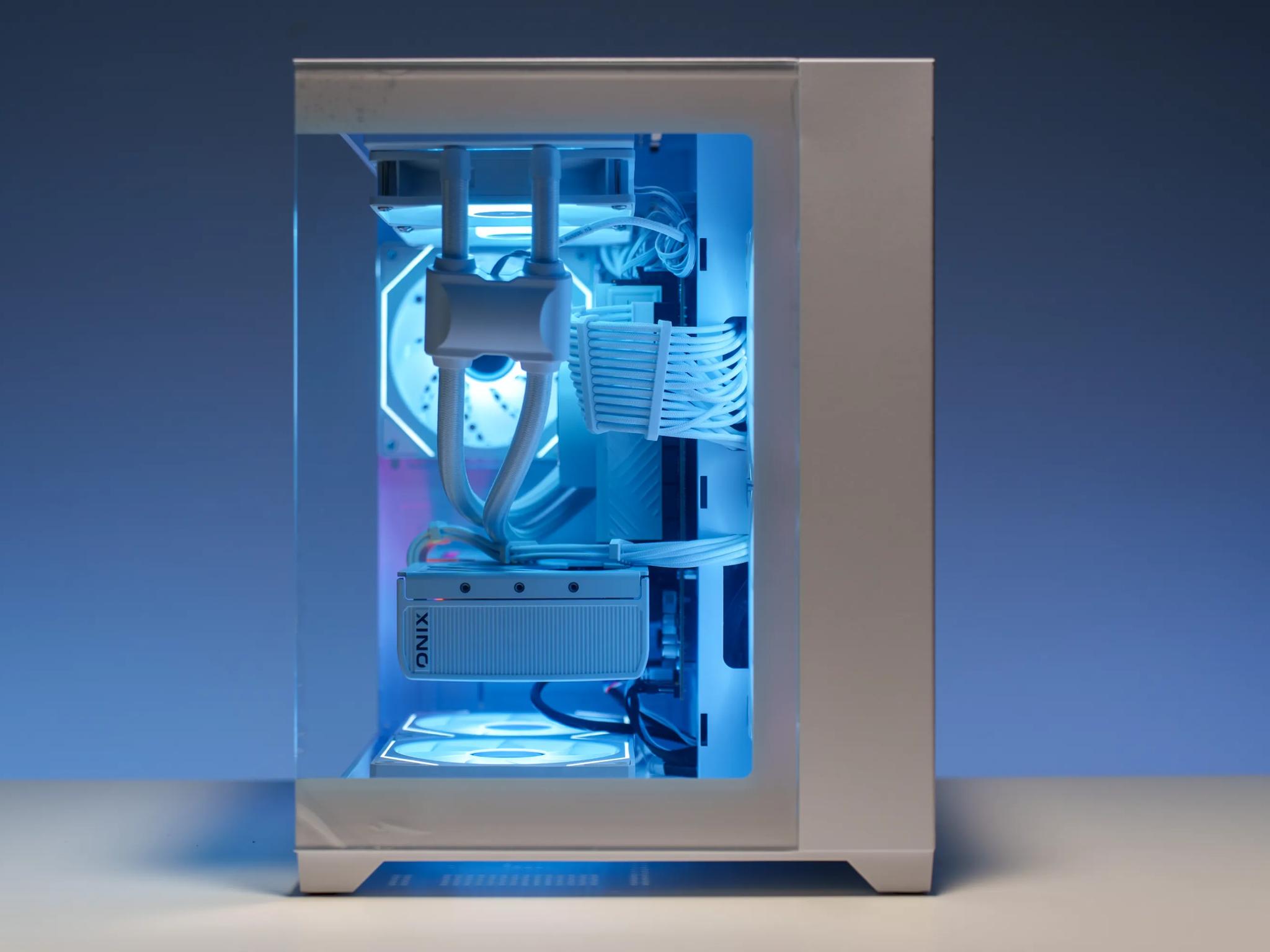 Pure White Gaming PC | Intel Arc B580 | Ryzen 5 5600x | 32GB DDR4 | 1TB m.2