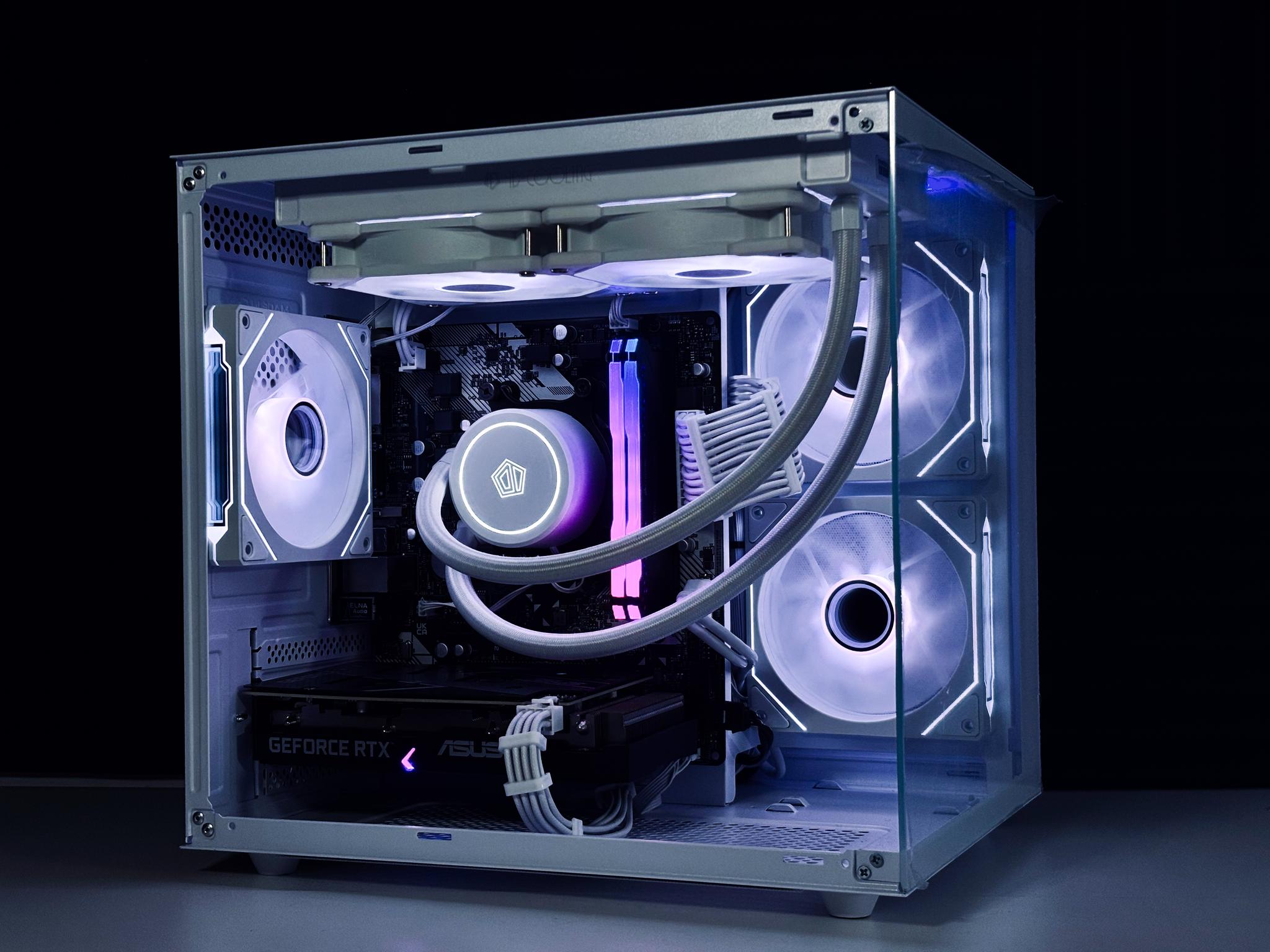💙🤍 RTX 3060 / Ryzen 5 5500 / 1TB / 16GB Gaming PC 🤍💙