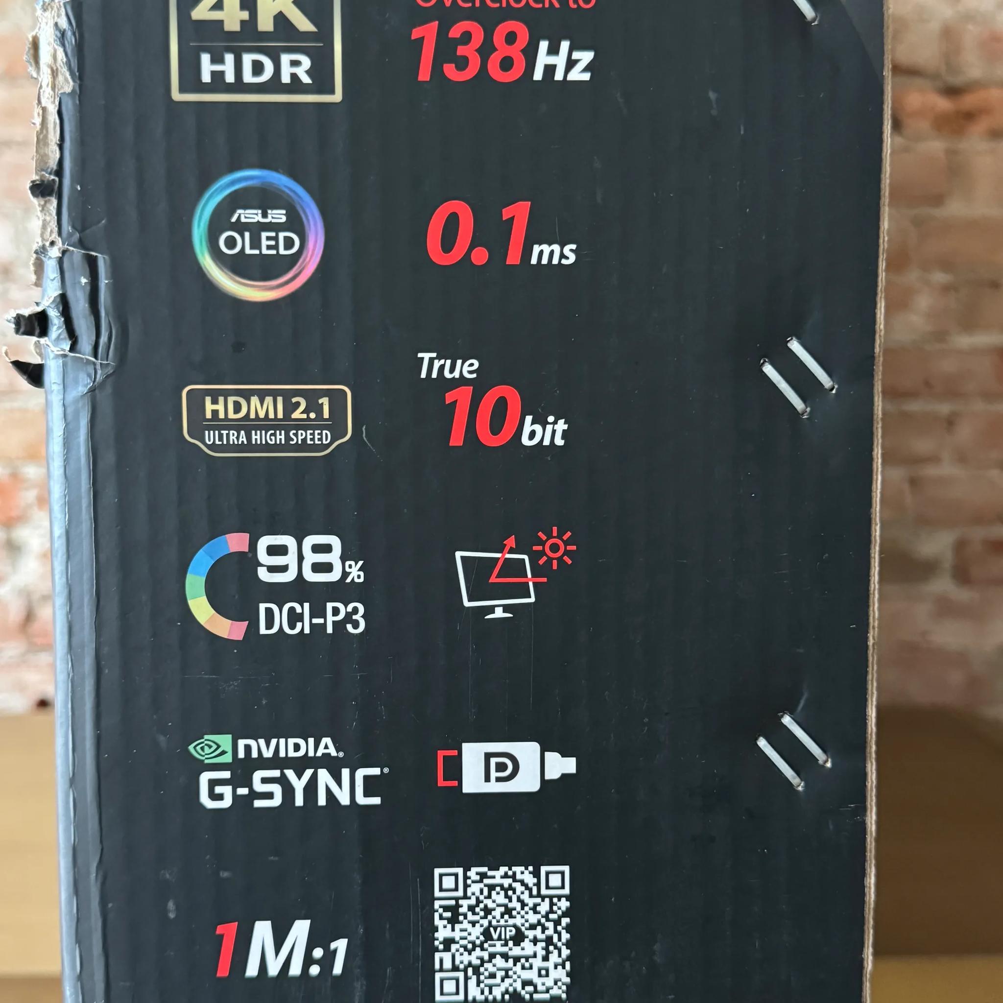 ASUS PG48UQ 48" 4K UHD 138Hz Gaming Monitor (Open Box)