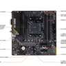 ASUS TUF GAMING A520M-PLUS WIFI AMD Socket AMD A520 MicroATX M.2 Desktop Motherboard A
