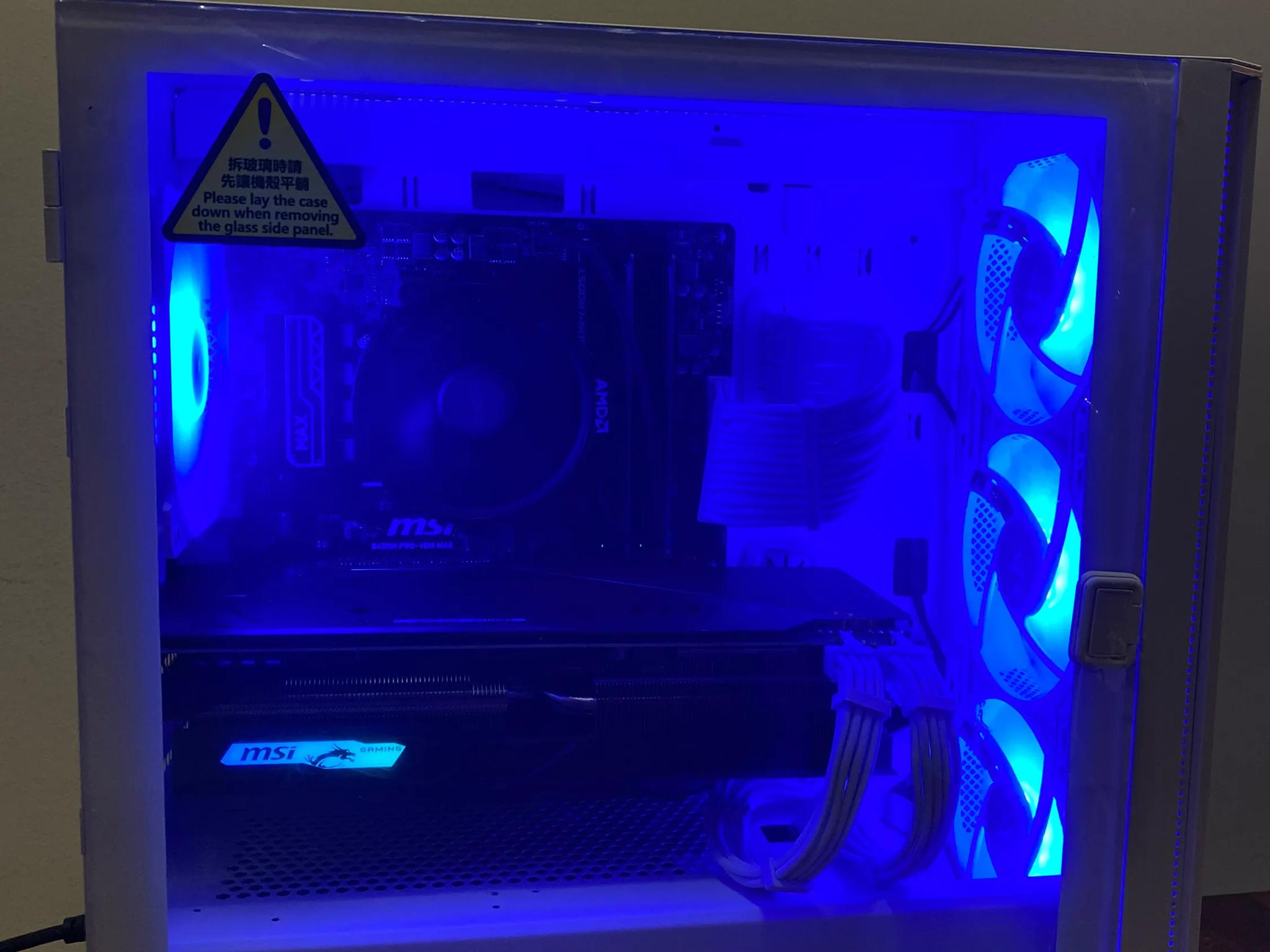 ON SALE! STREAMING/GAMING PC RYZEN 5 4500/RX 5700XT 8GB/32GB RAM 3200Mhz