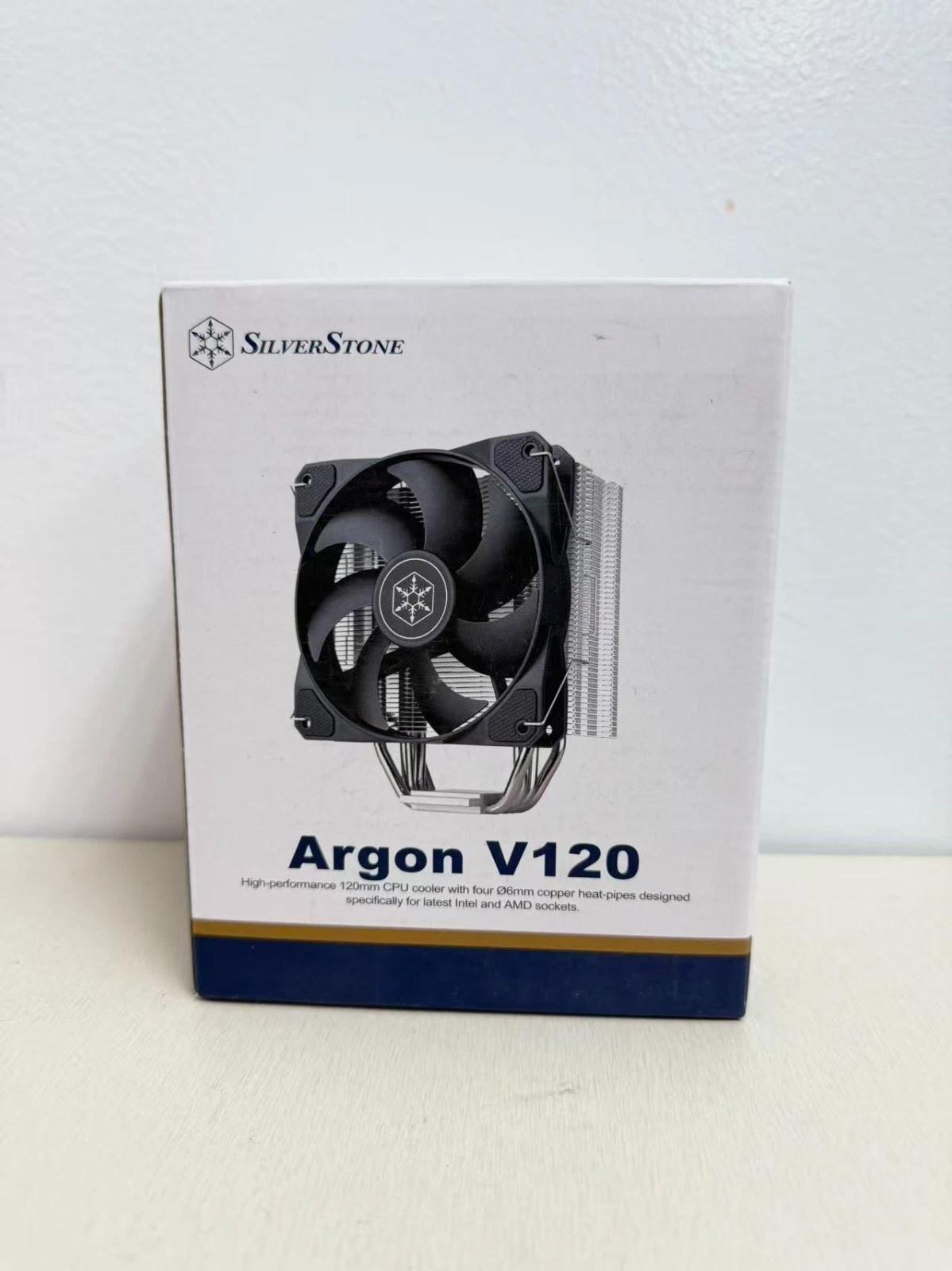 Silverstone ARV120B Intel LGA1700/1850 AMD AM4/AM5 Socket ARGON V120 CPU Cooler